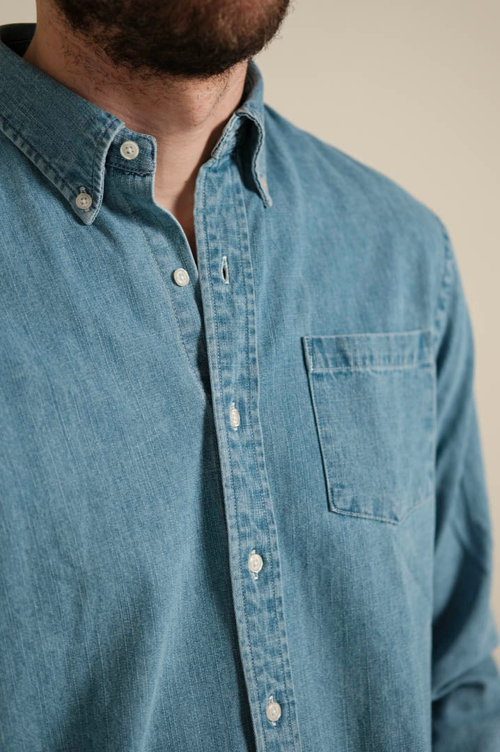 Gaffi & Co. Camicia Denim Chiaro