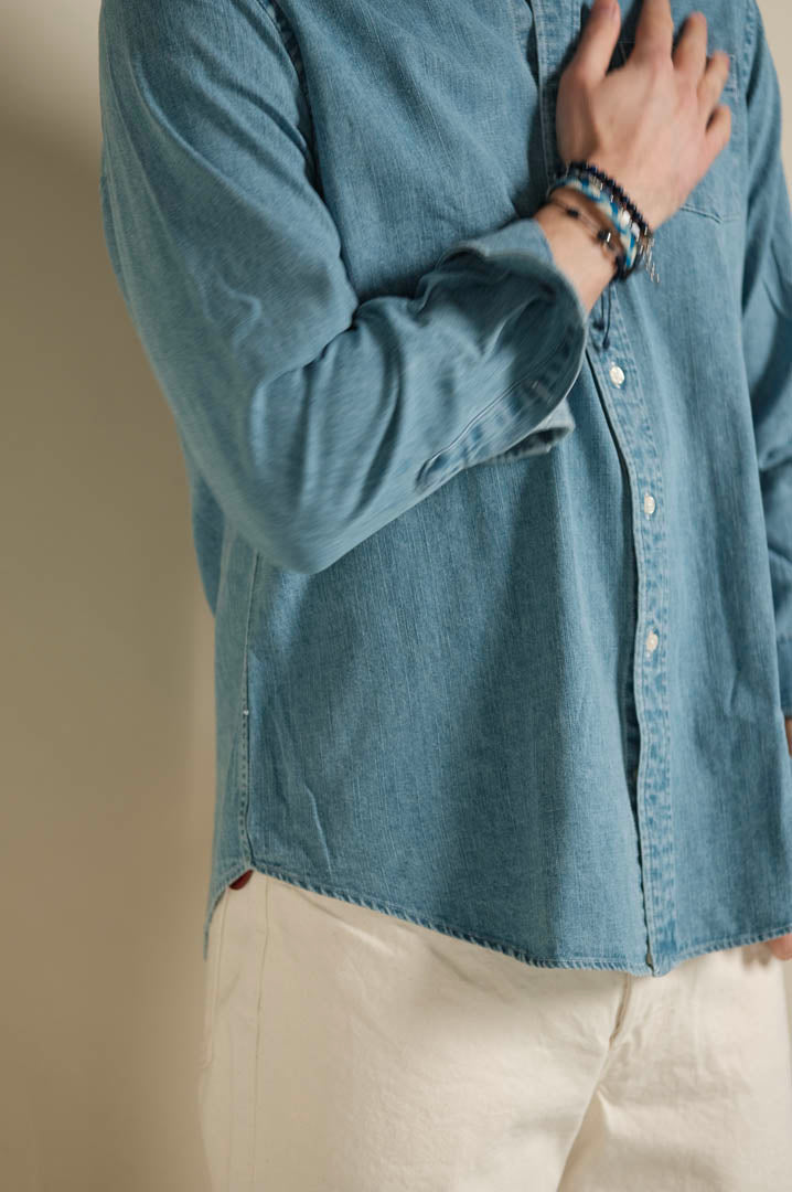 Gaffi & Co. Camicia Denim Chiaro