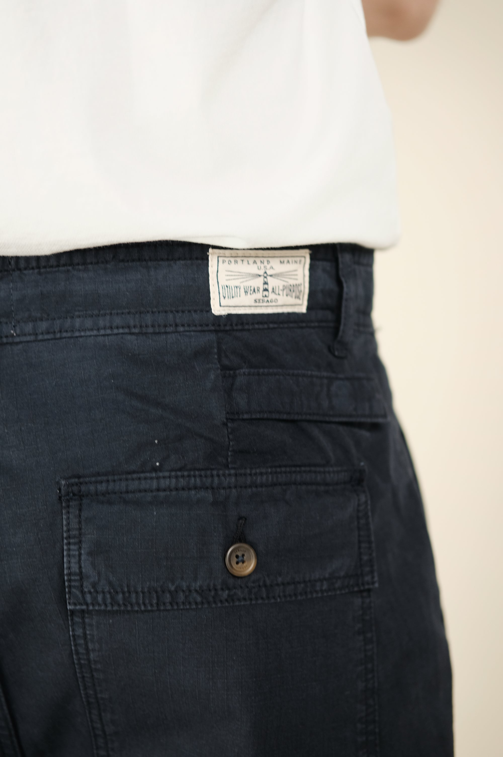 Sebago Pantalone Fatigue Milton Blue Marine