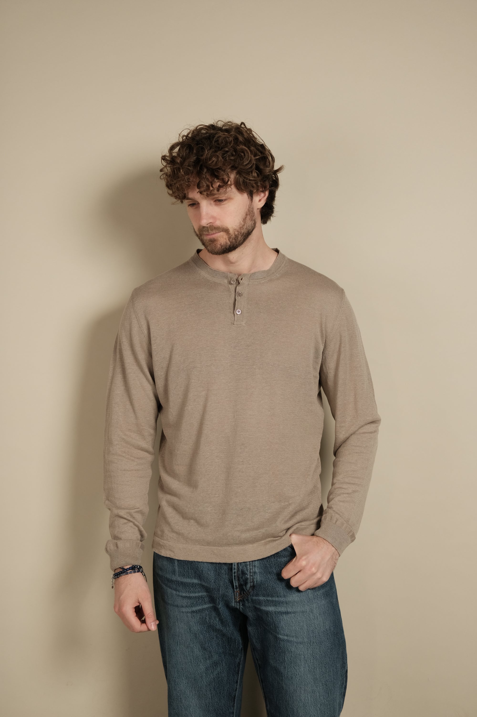 Gaffi & Co. Chester Lino/Cotone Sabbia