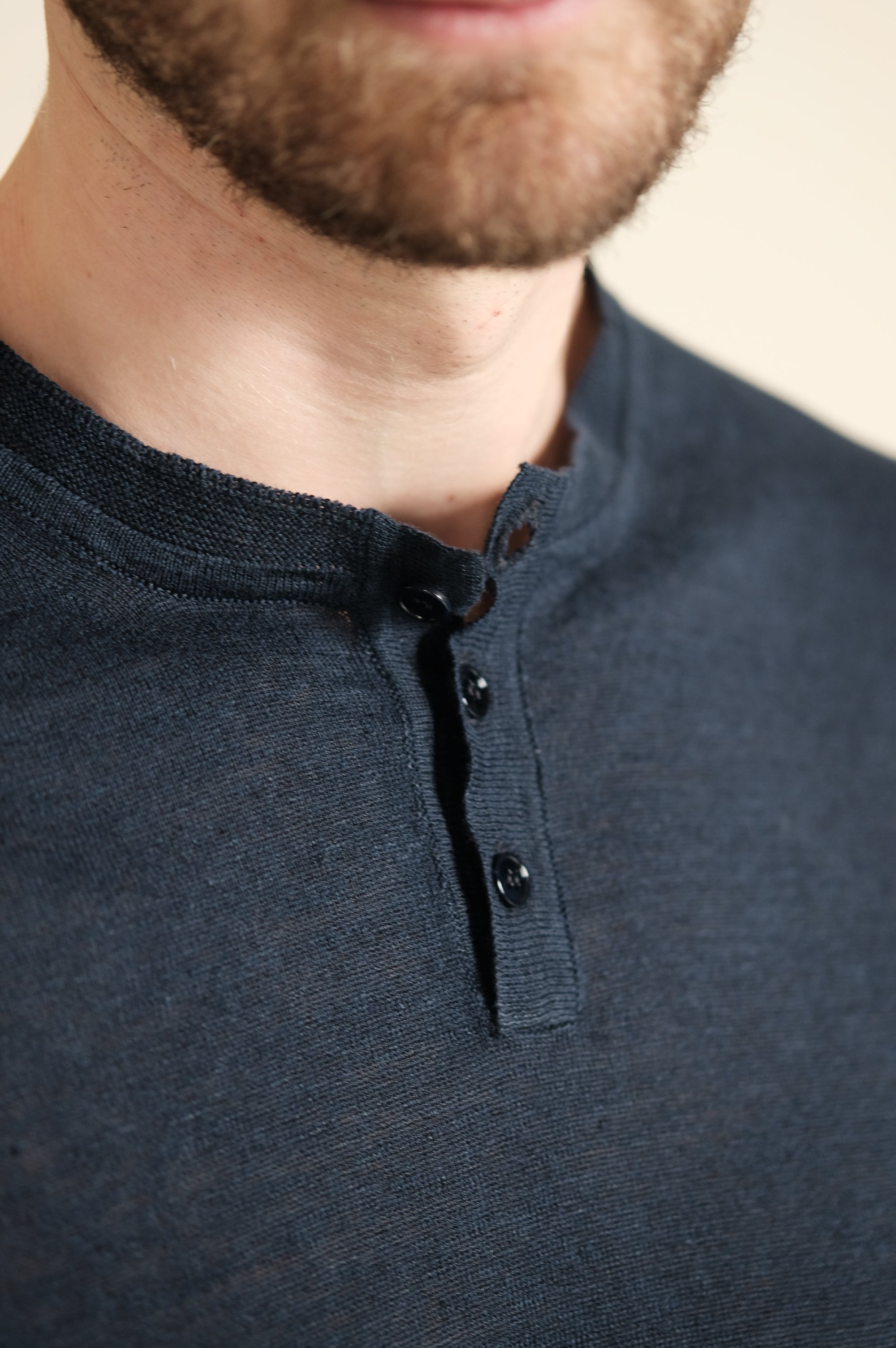Gaffi & Co. Chester Lino/Cotone Blu