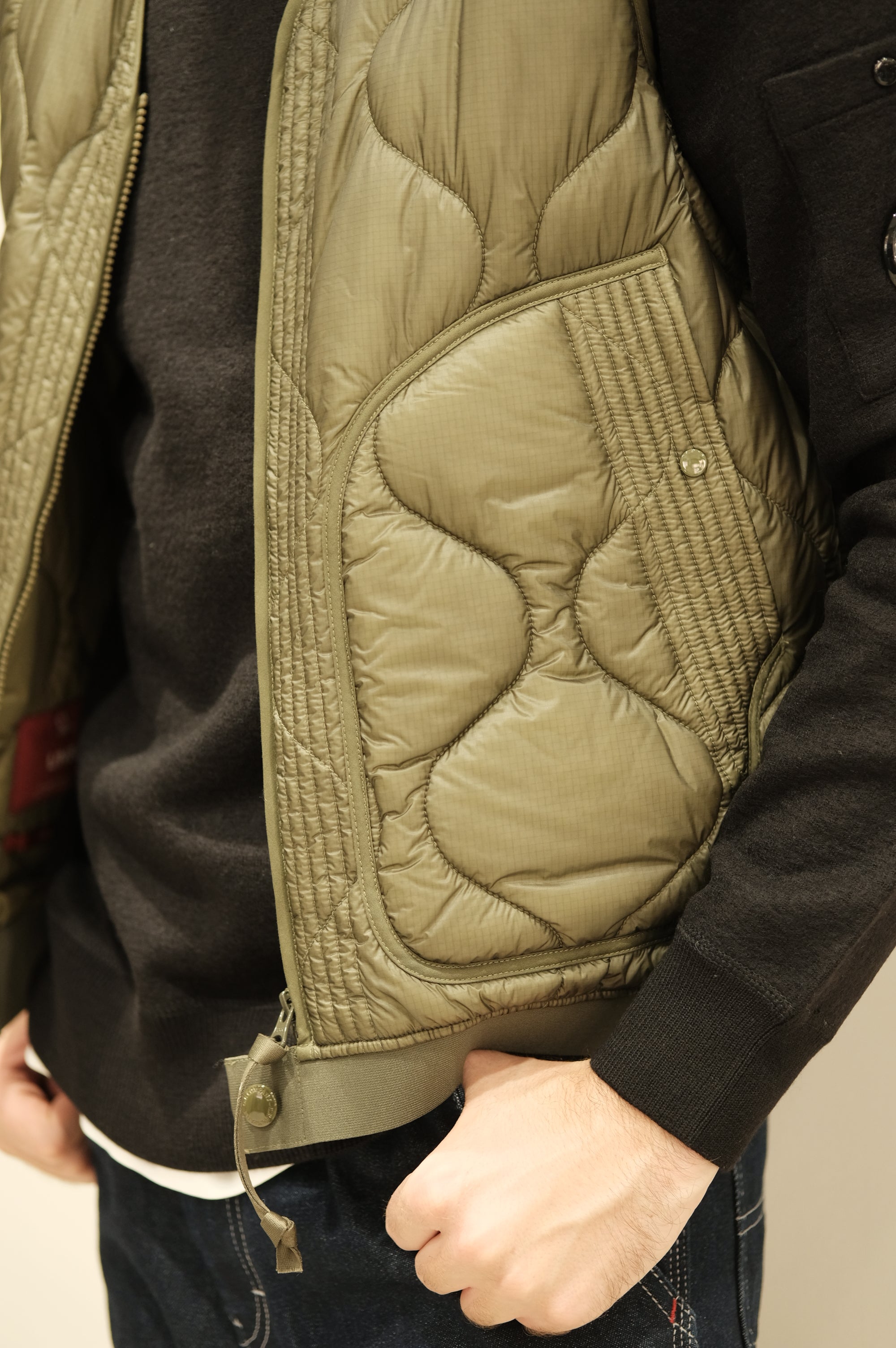 C.P.Company Liner Padded Gilet Capers