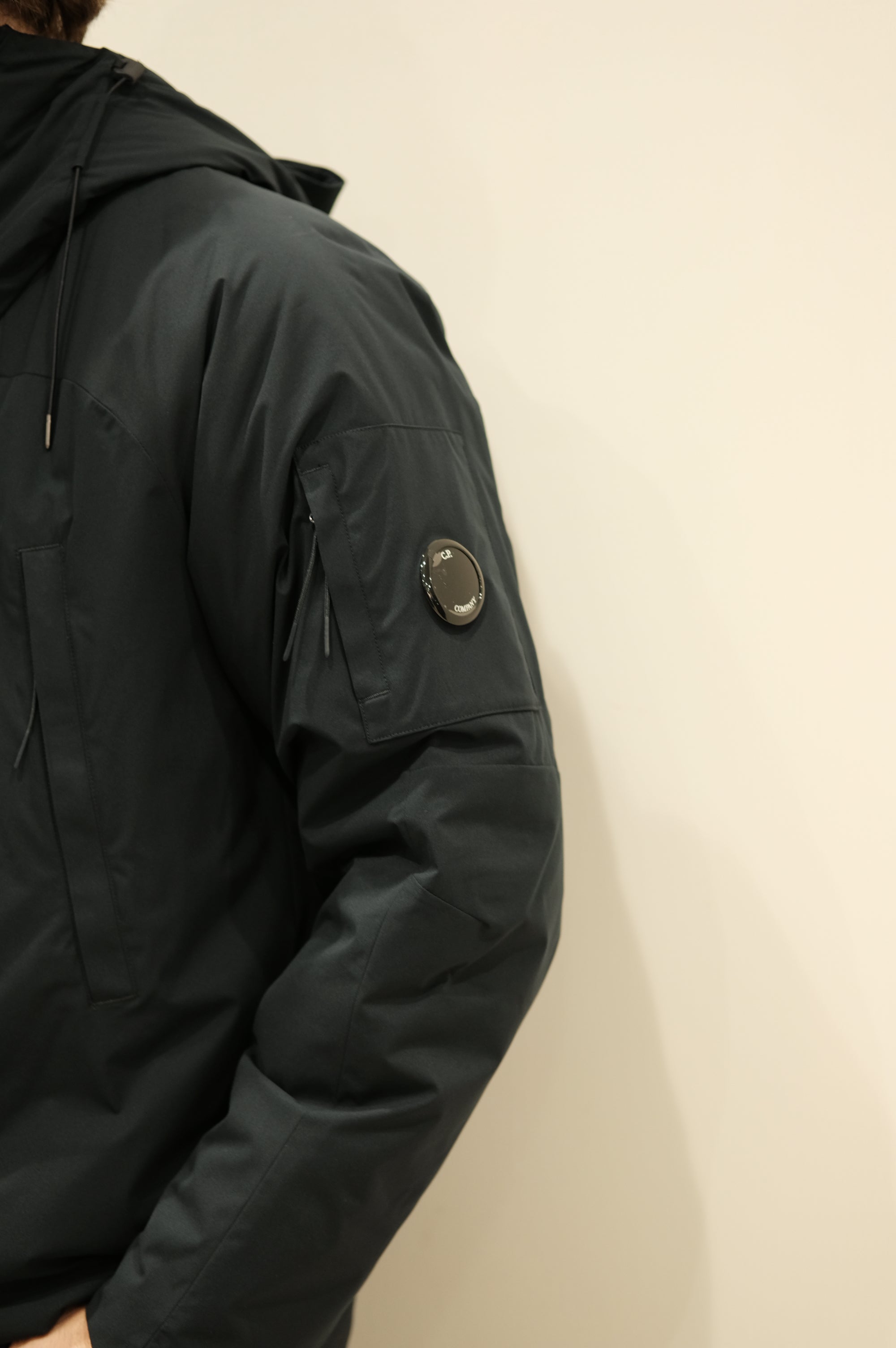 C.P.Company Pro-Tek Hooded Padded Jacket Total Eclipse