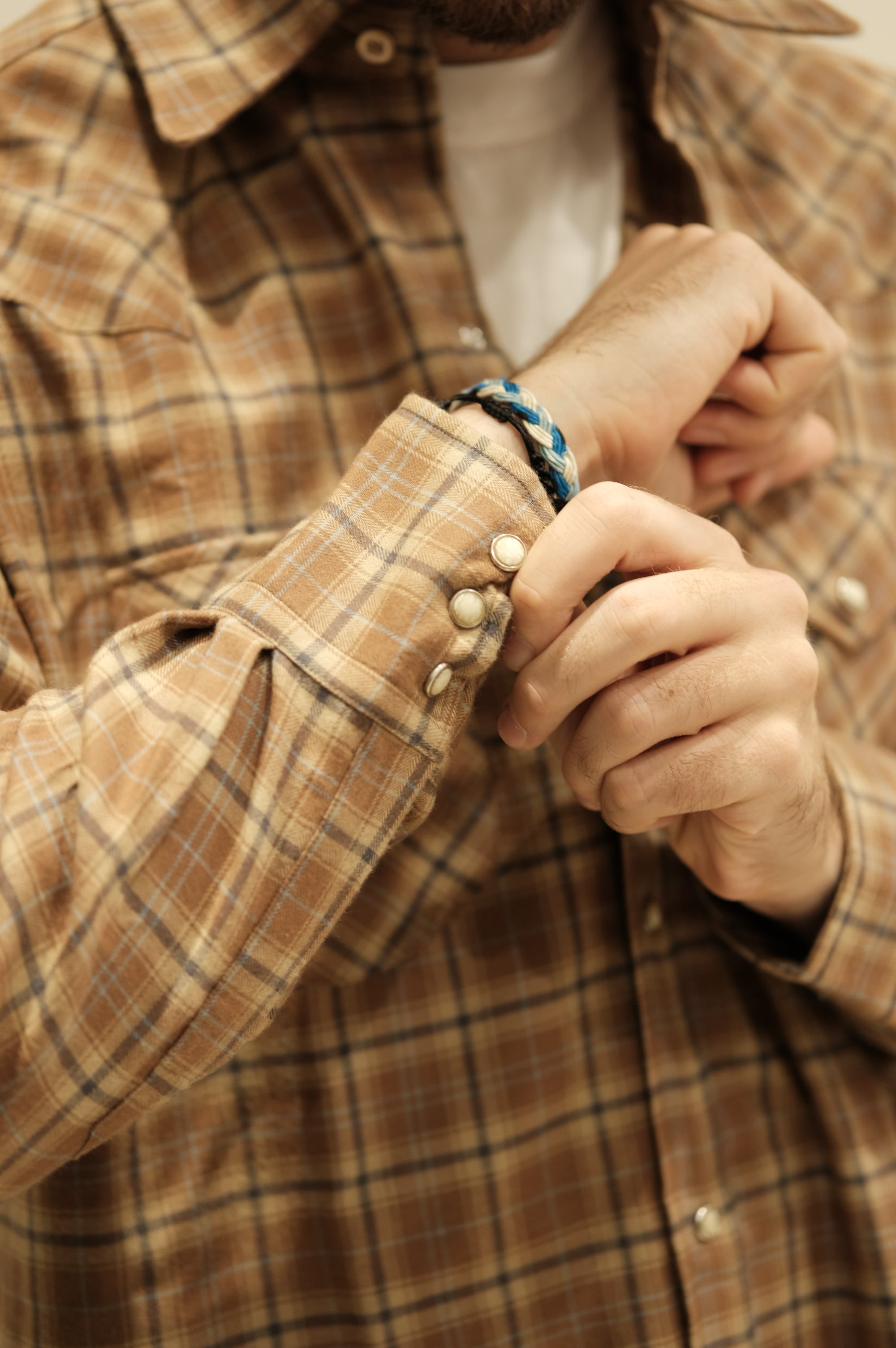 Fortela Ntex Flannel Texan Shirt Brown