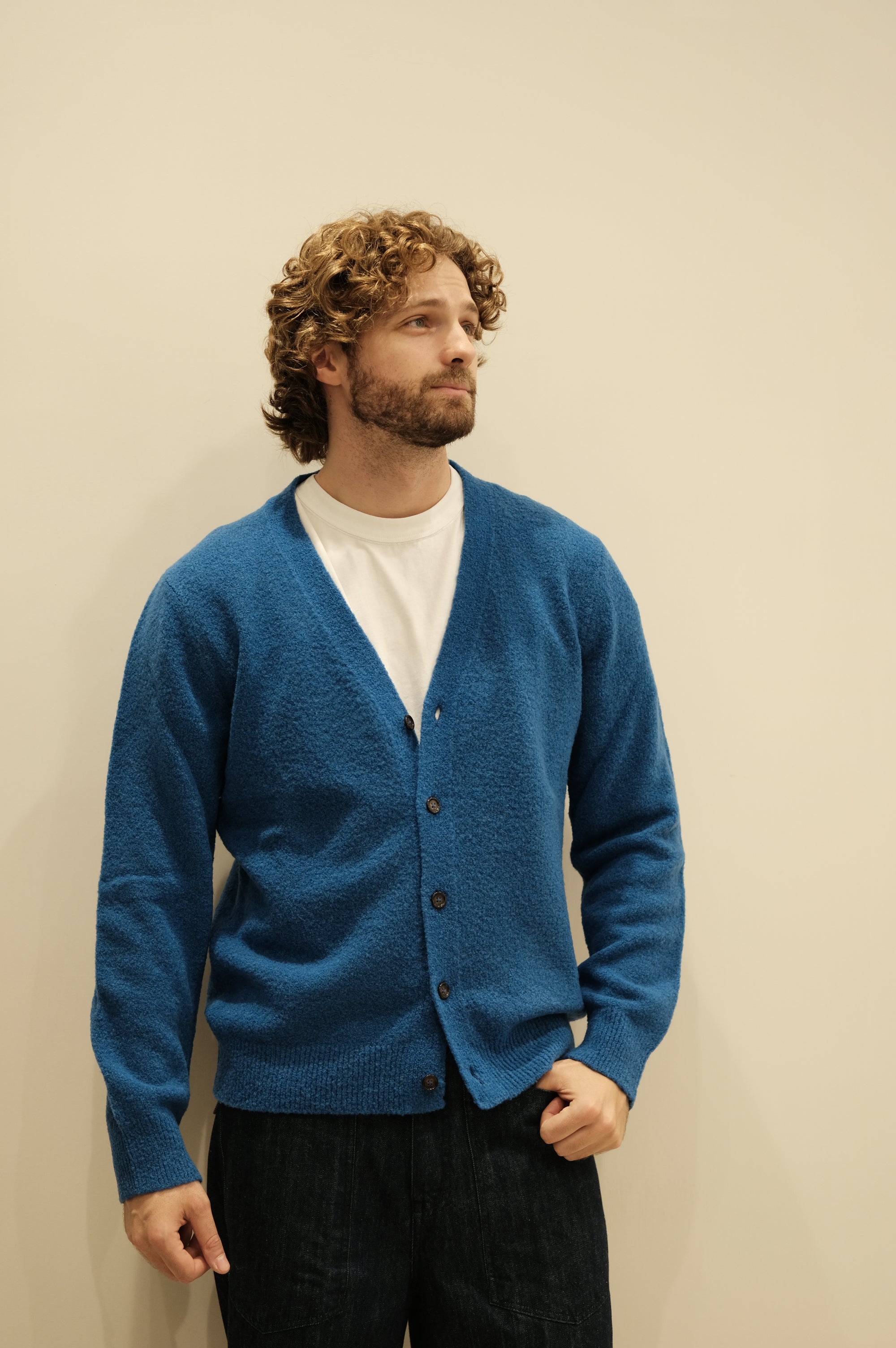 Gallia Cardigan Carso Indigo