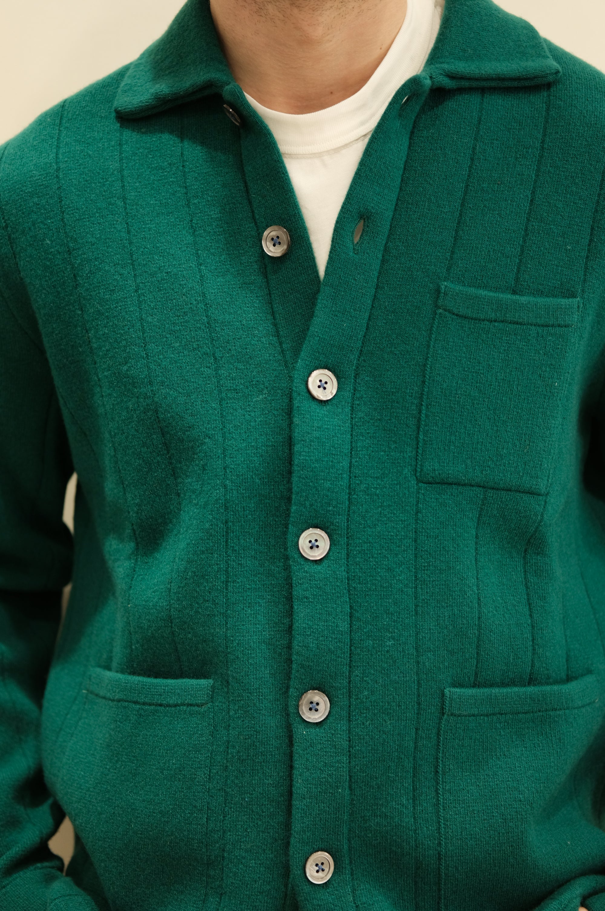 Gallia Maglia Cardigan Sting Foresta