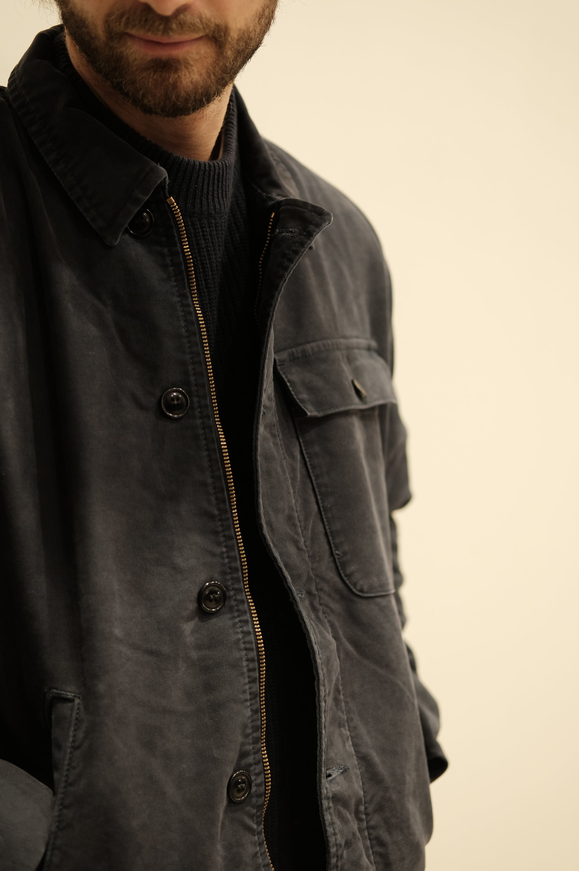 Chesapeake's A2 Deck Jacket Blue Navy