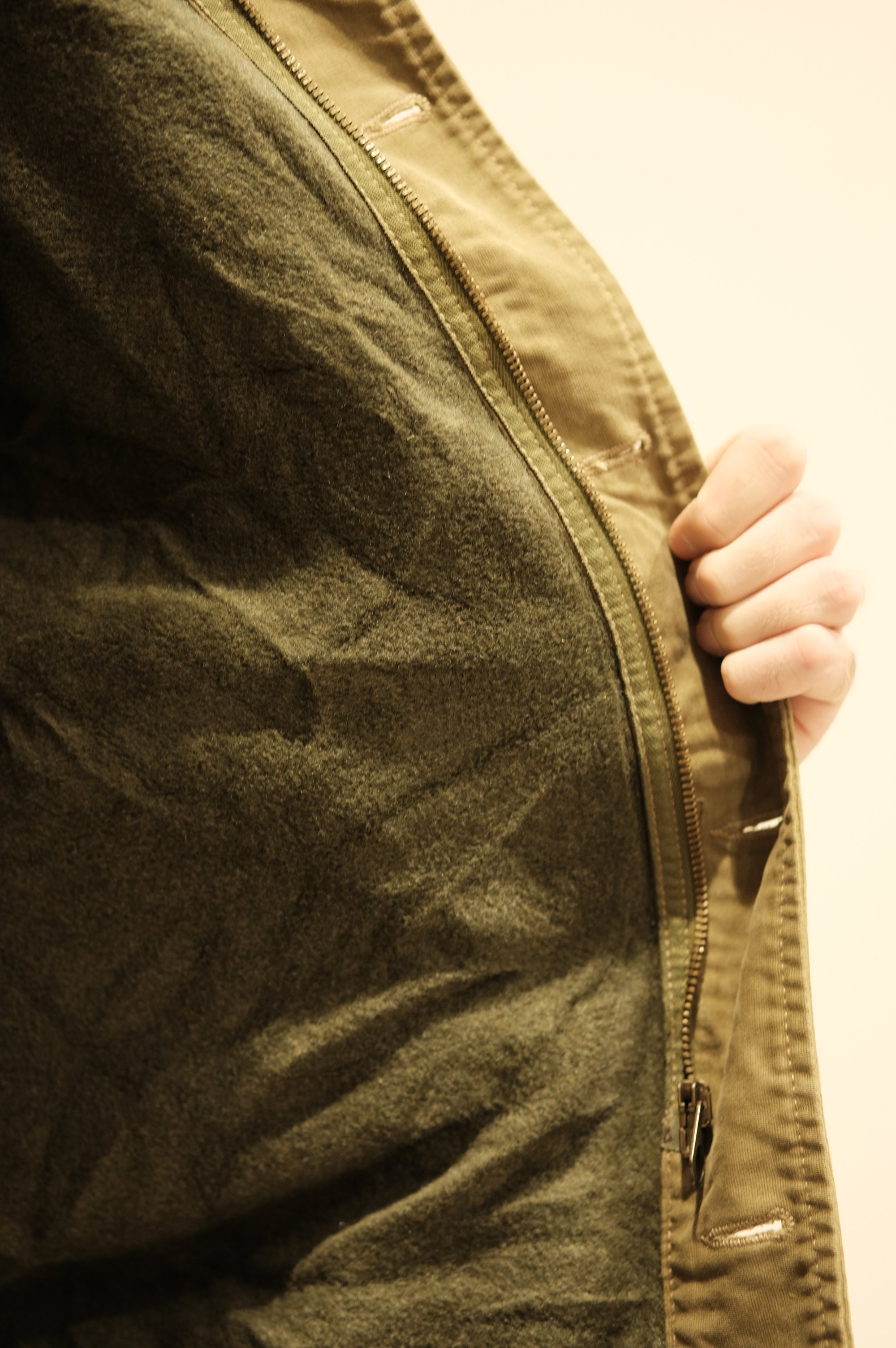 Chesapeake's A2 Deck Jacket Military Green