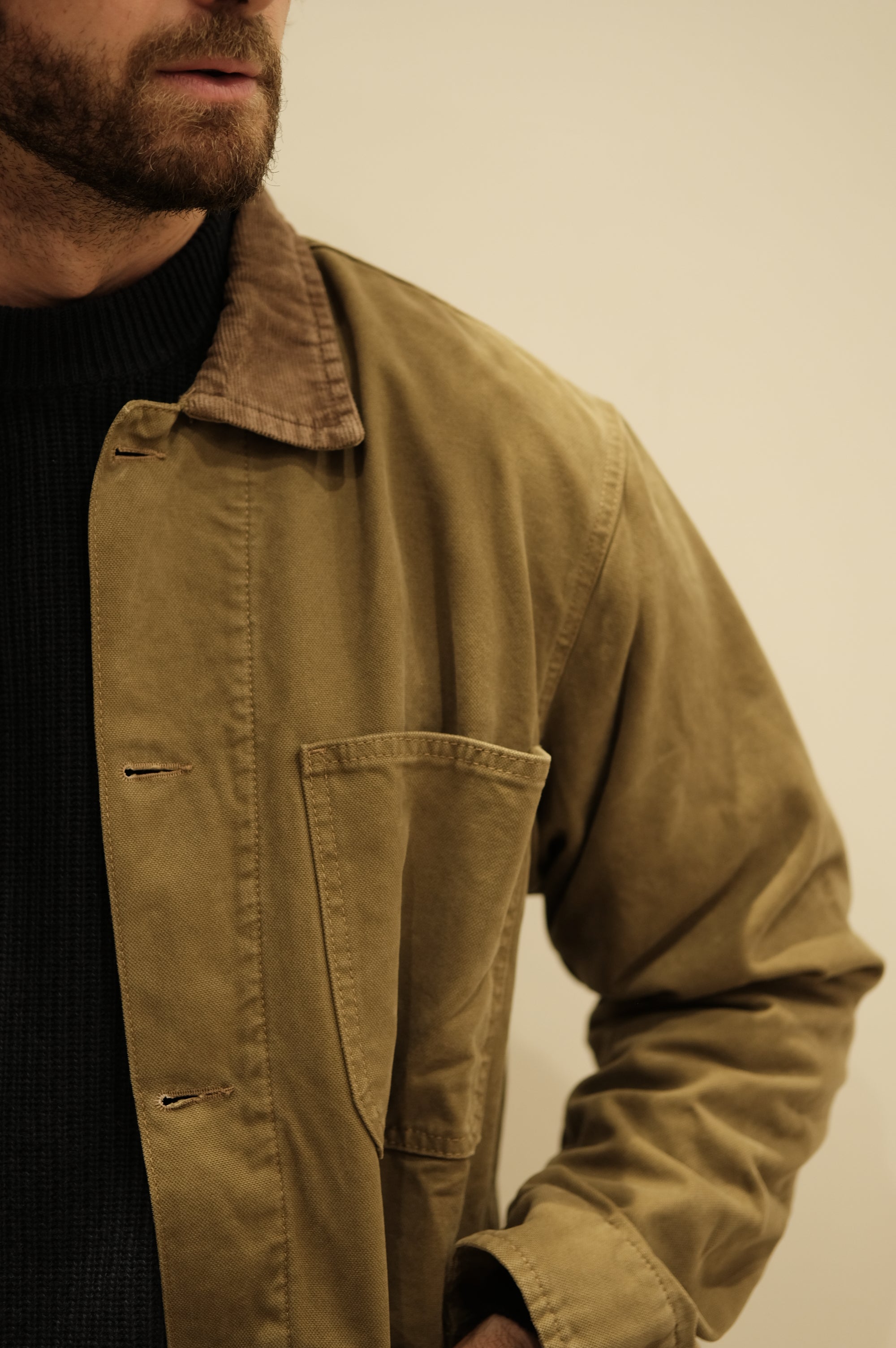 Chesapeake's Work Jacket Canvas Iowa Khaky Green