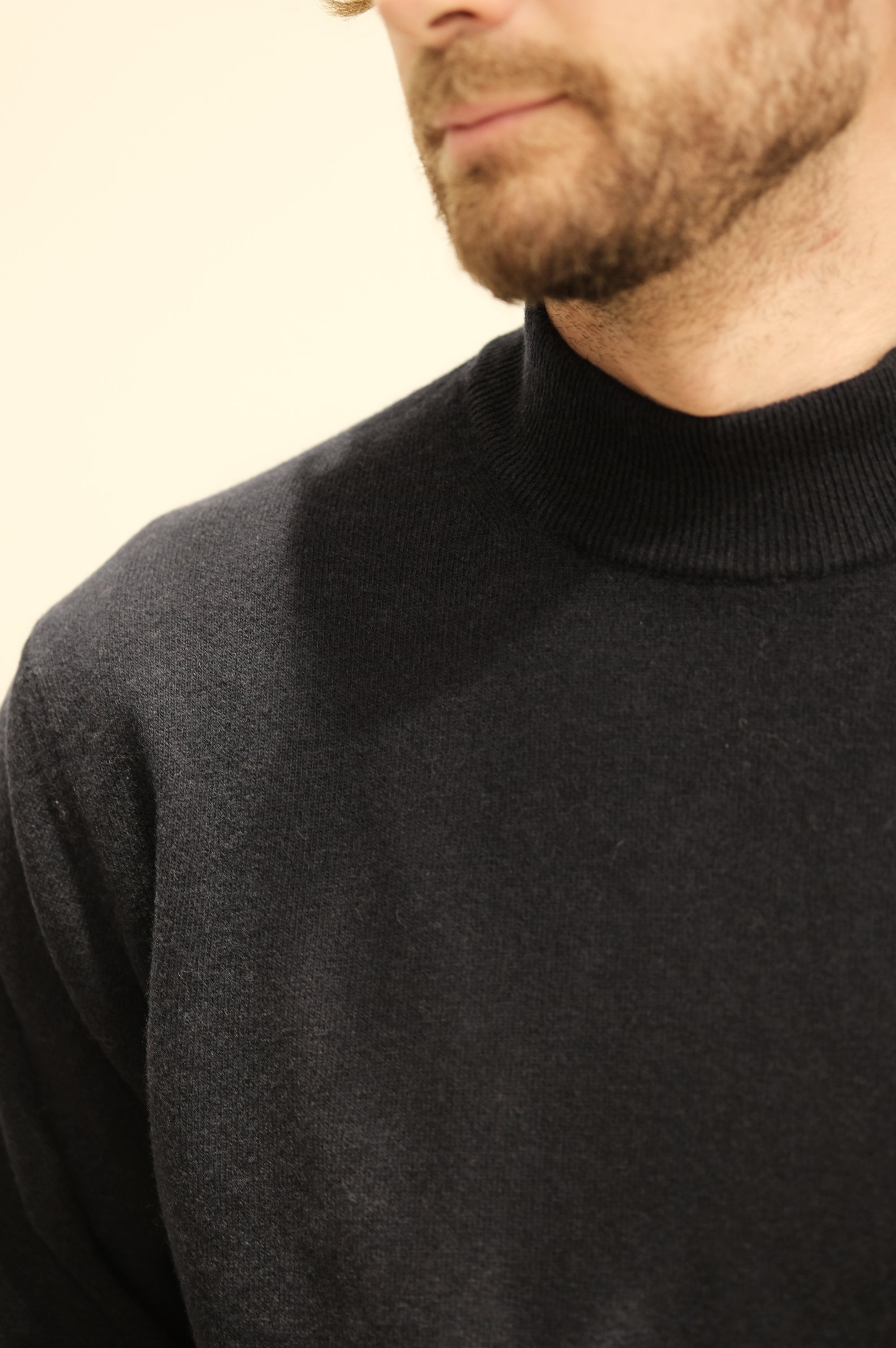 Gaffi & Co. Maglia Lupetto Cashmere/Merinos Blu - Mountain Pack