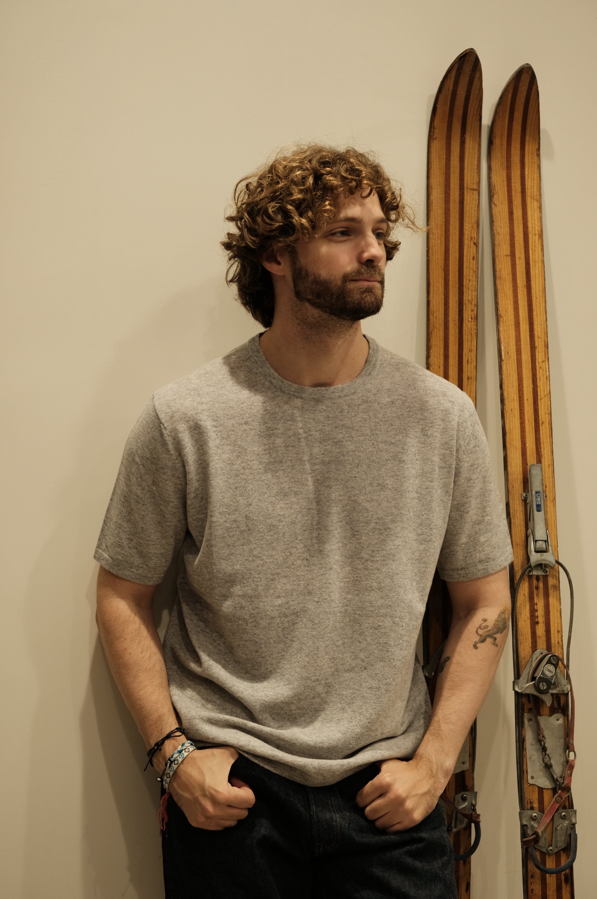 Gaffi & Co. T-Shirt Cashmere Grigio