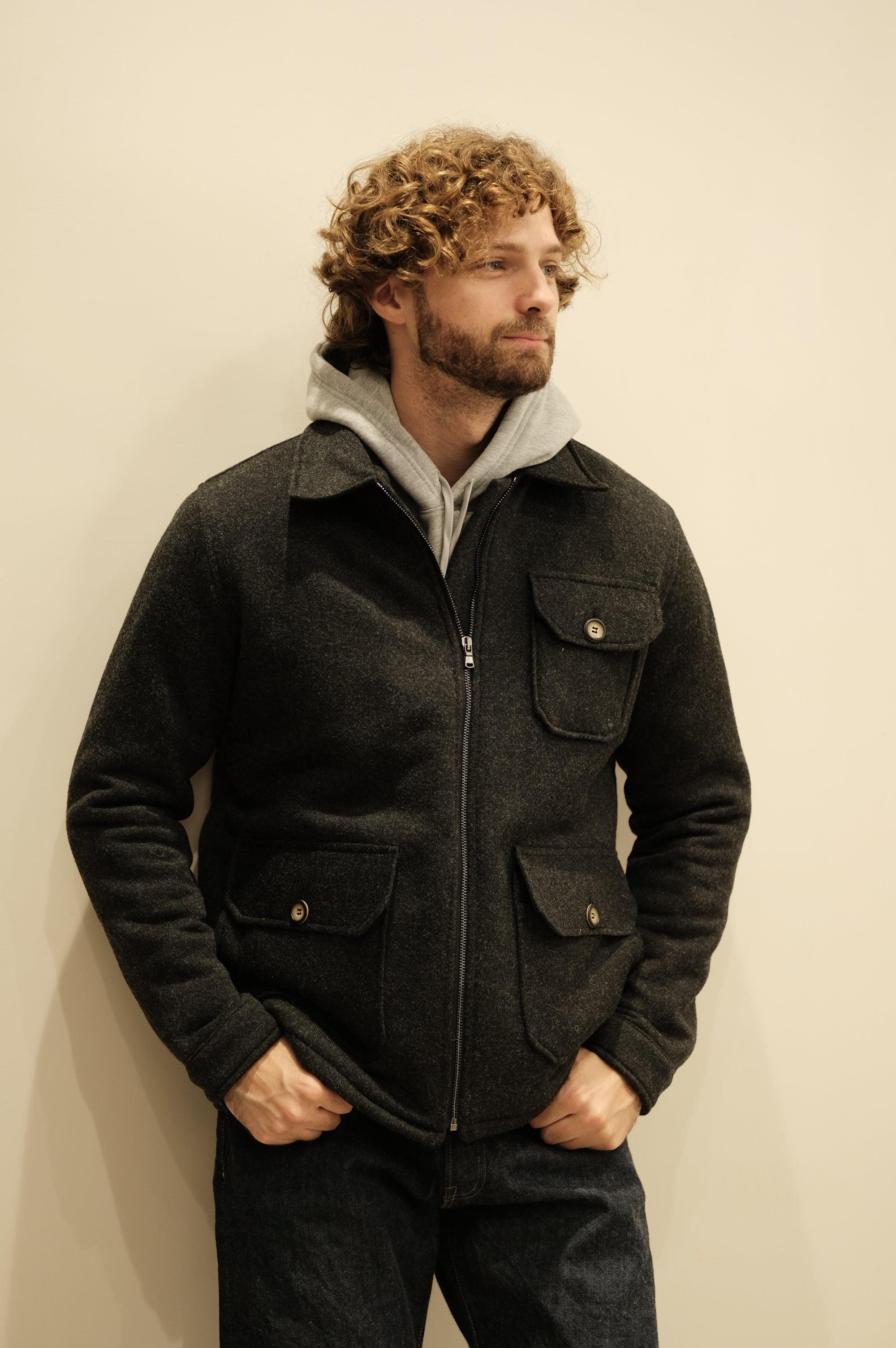 Gaffi & Co. Work Jacket Antracite