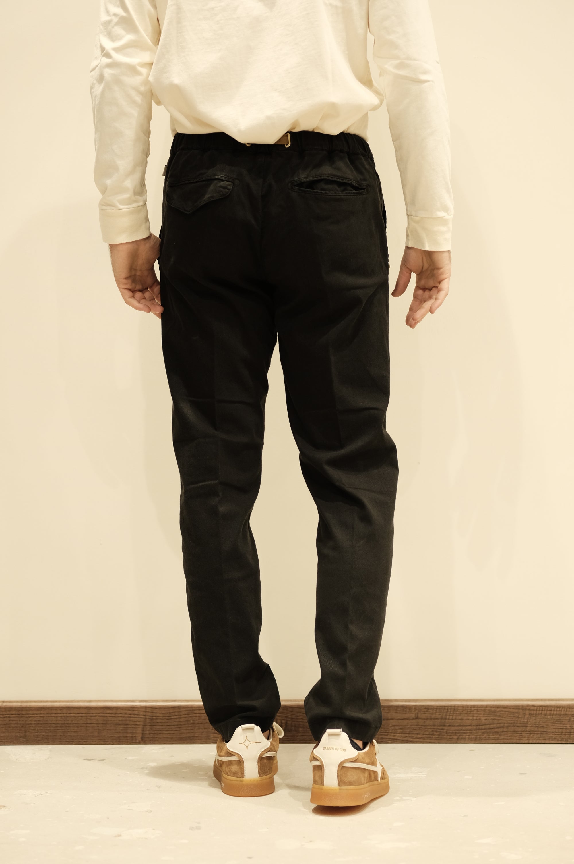 White Sand Pantalaccio 25WSU66 273 Nero