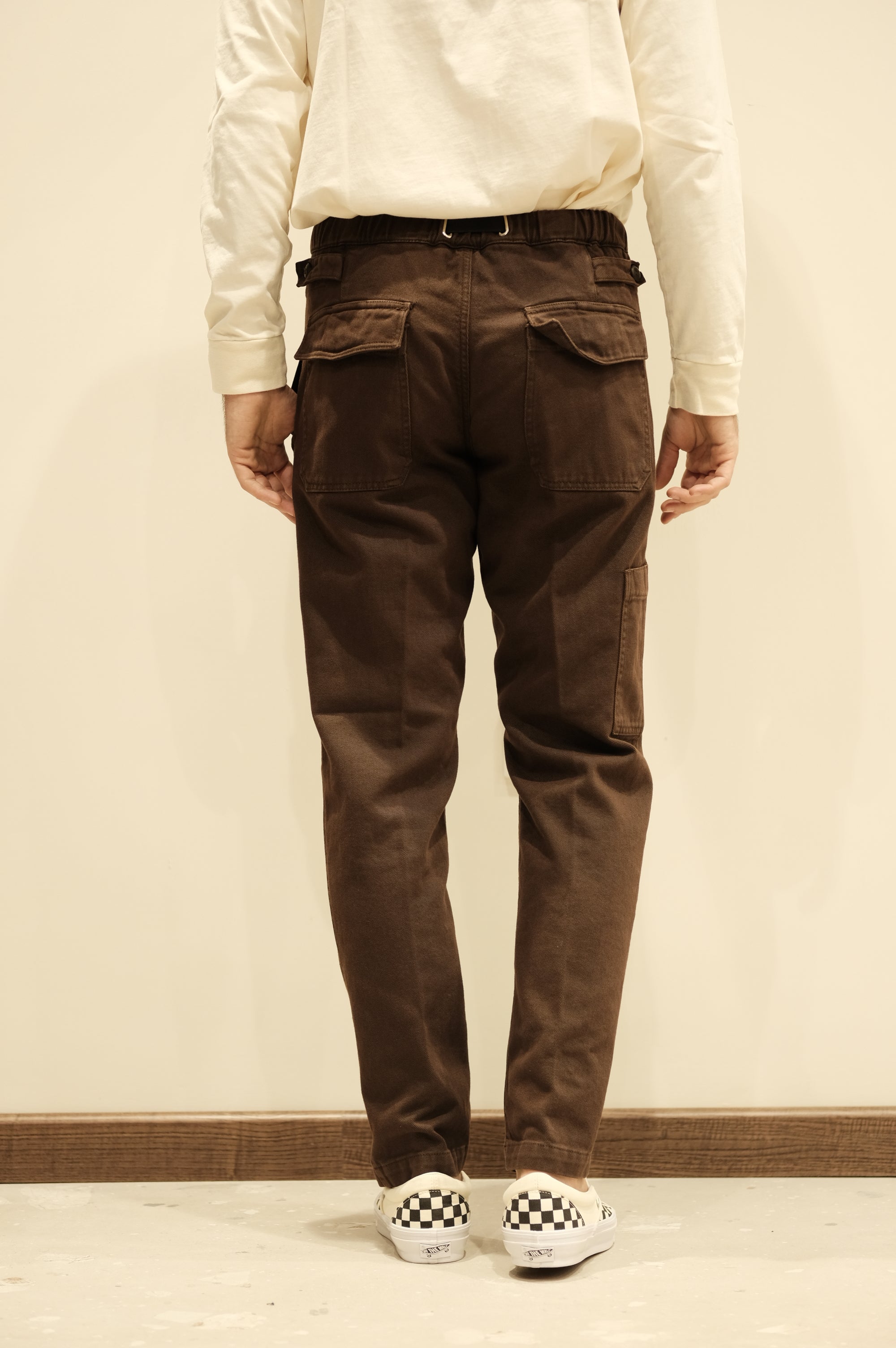 White Sand Pantalaccio Fatigue Brown