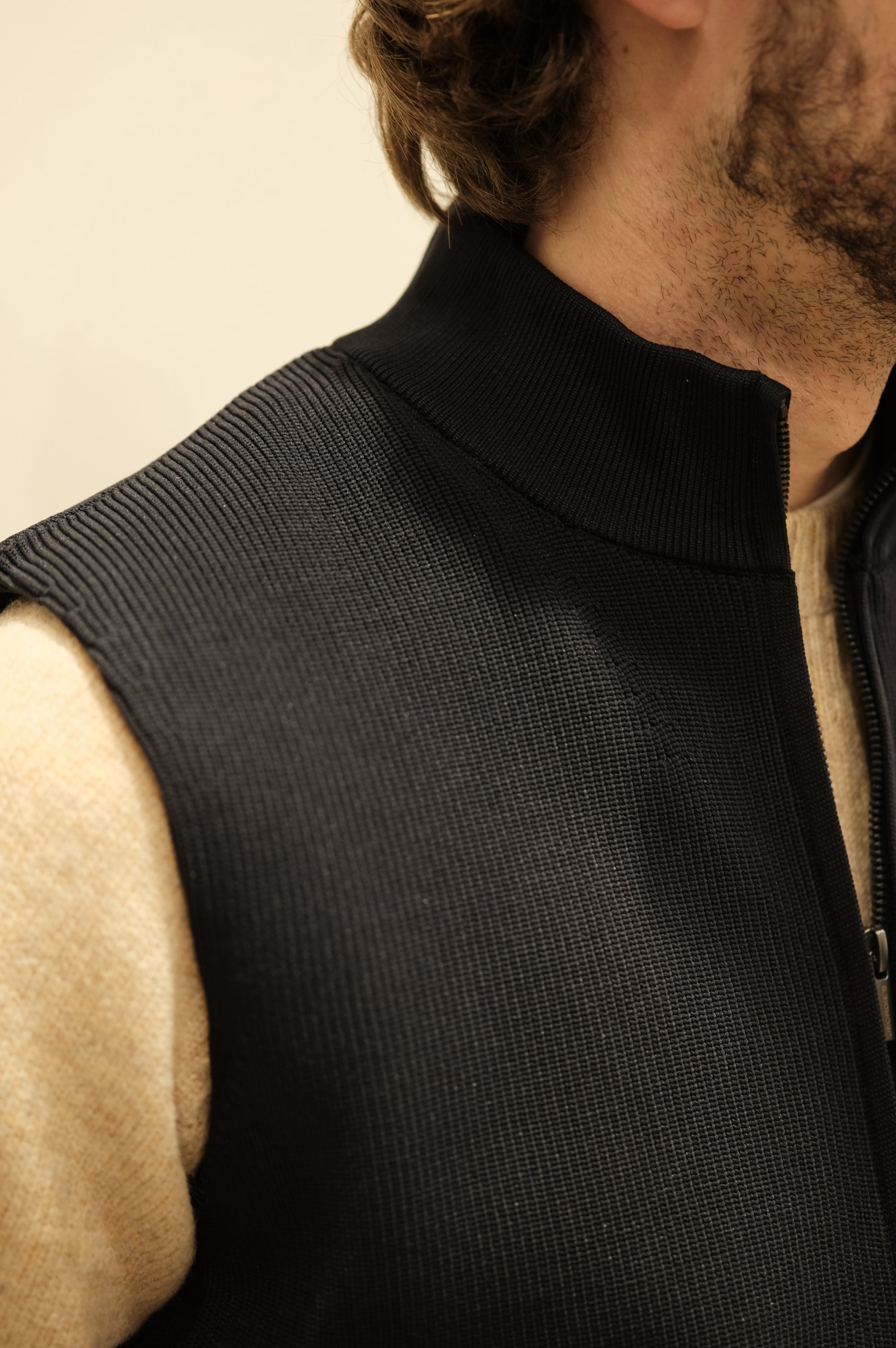 Jeordie's Gilet Maglia Blu