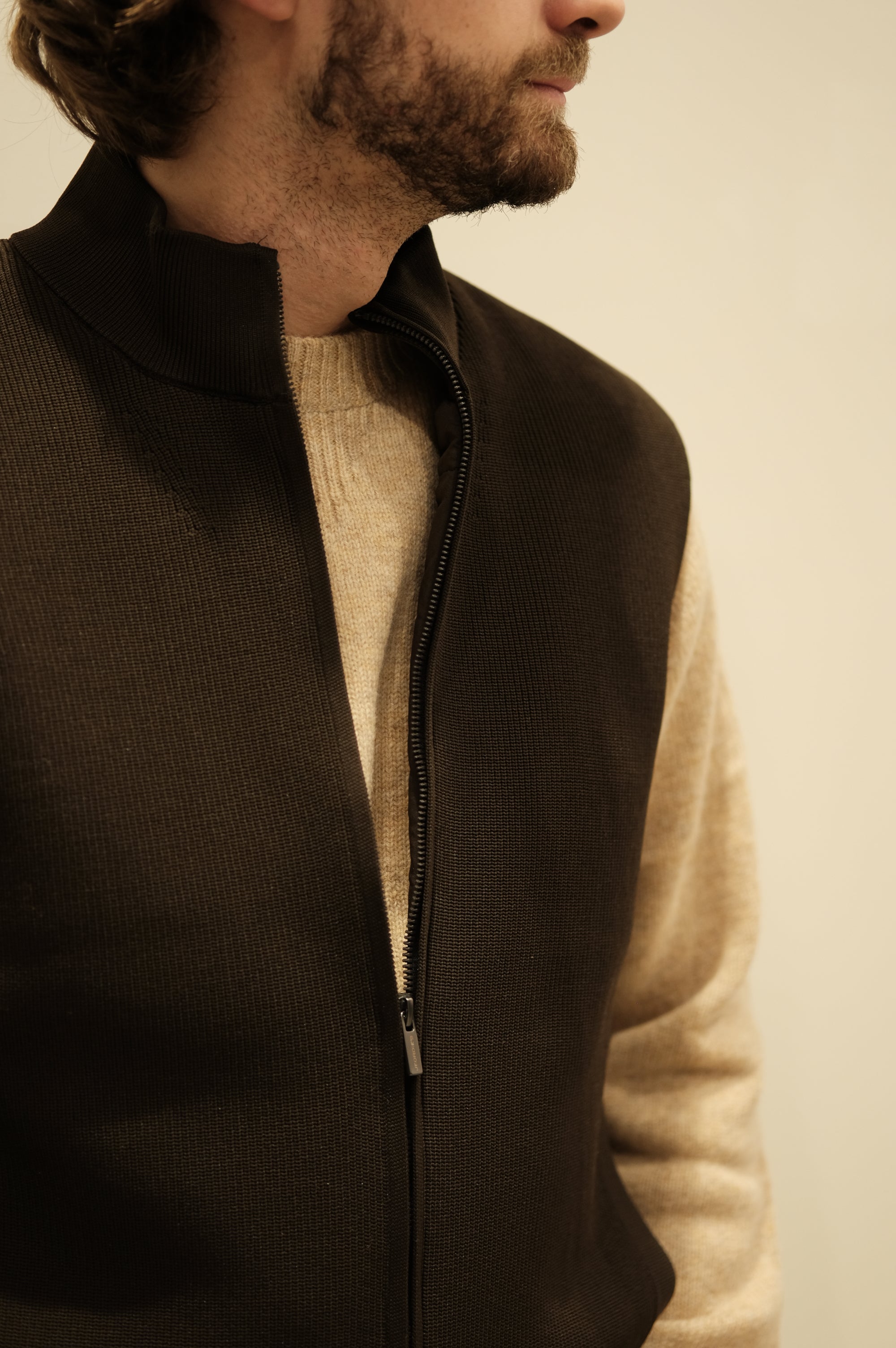 Jeordie's Gilet Maglia Moro