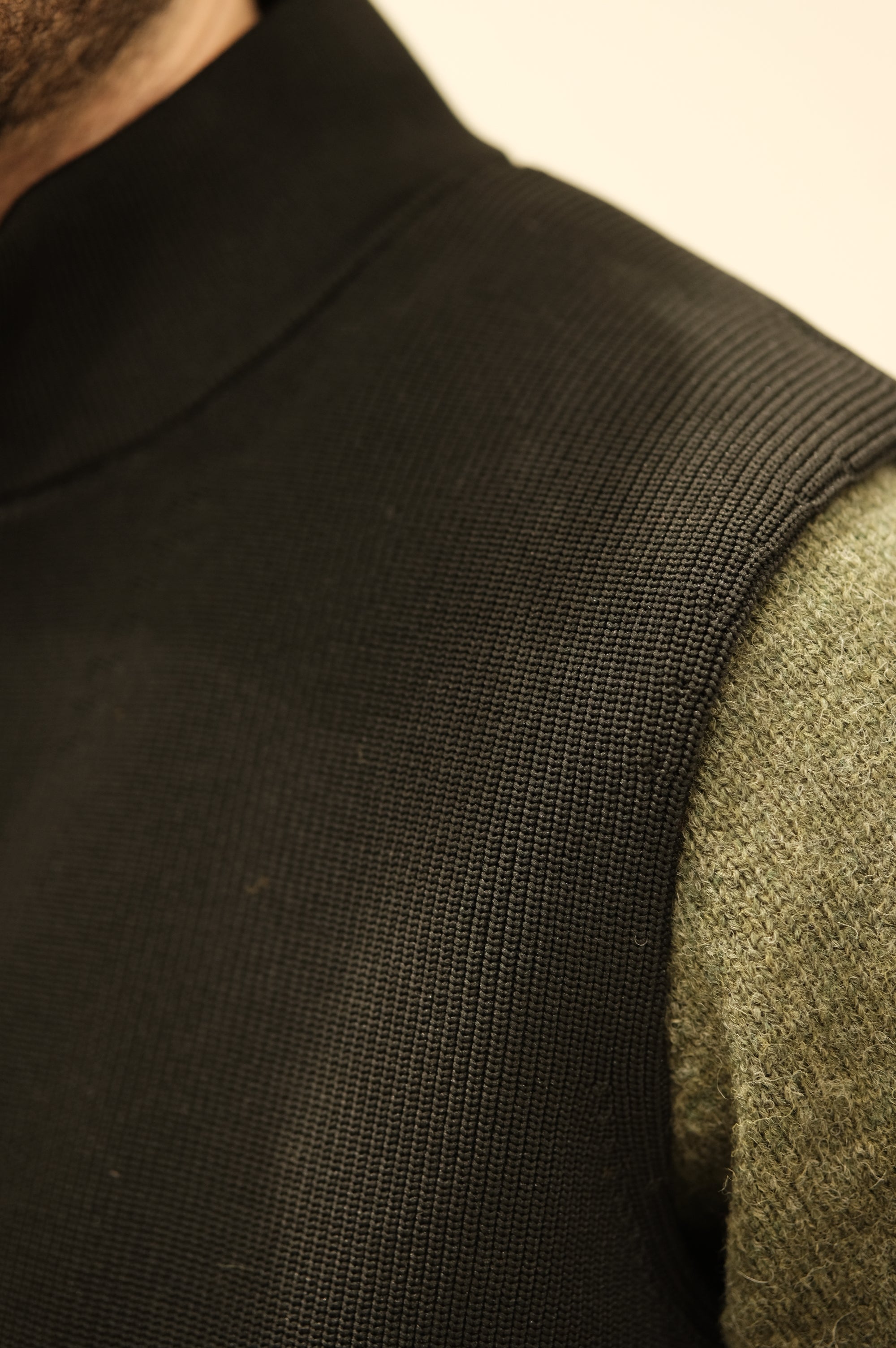 Jeordie's Gilet Maglia Nero