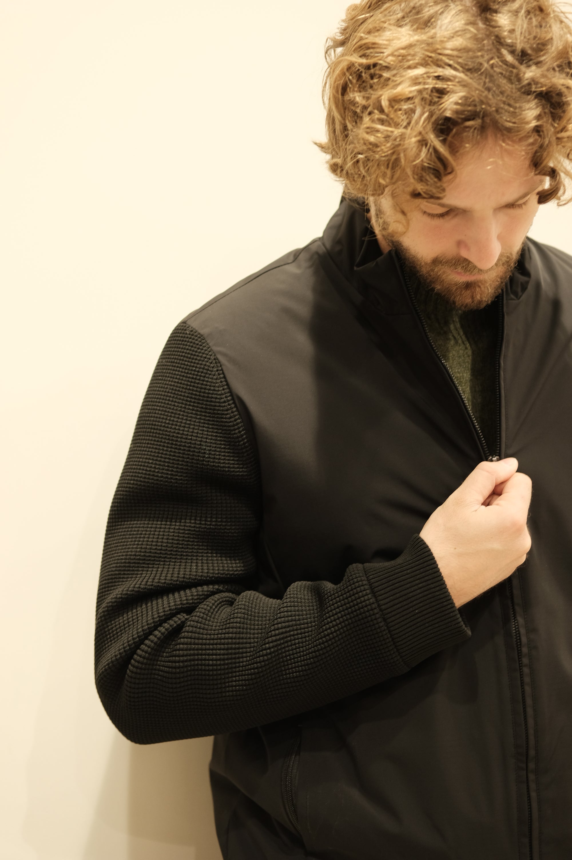 Jeordie's Bomber Maglia/Nylon Nero