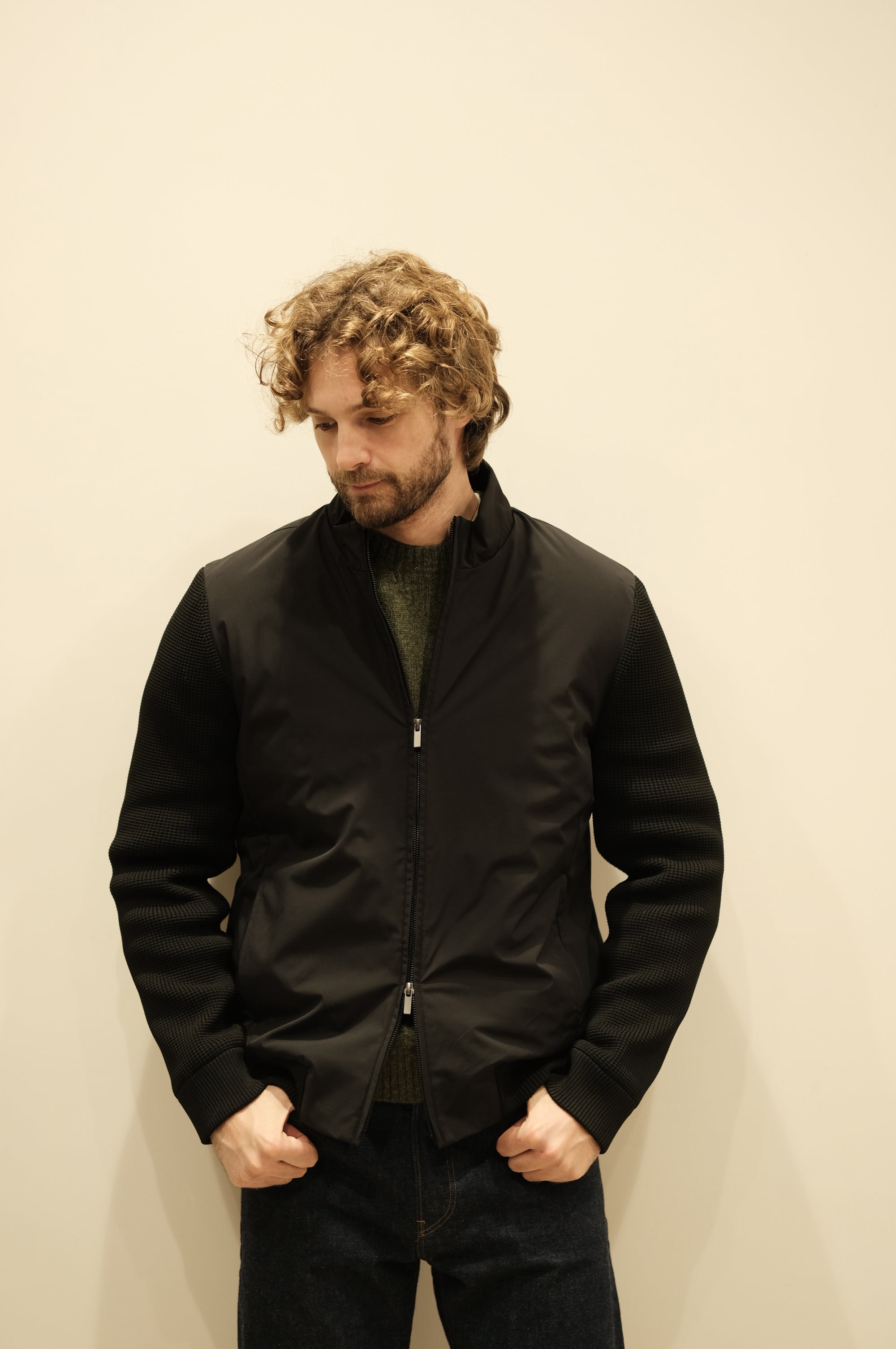 Jeordie's Bomber Maglia/Nylon Nero