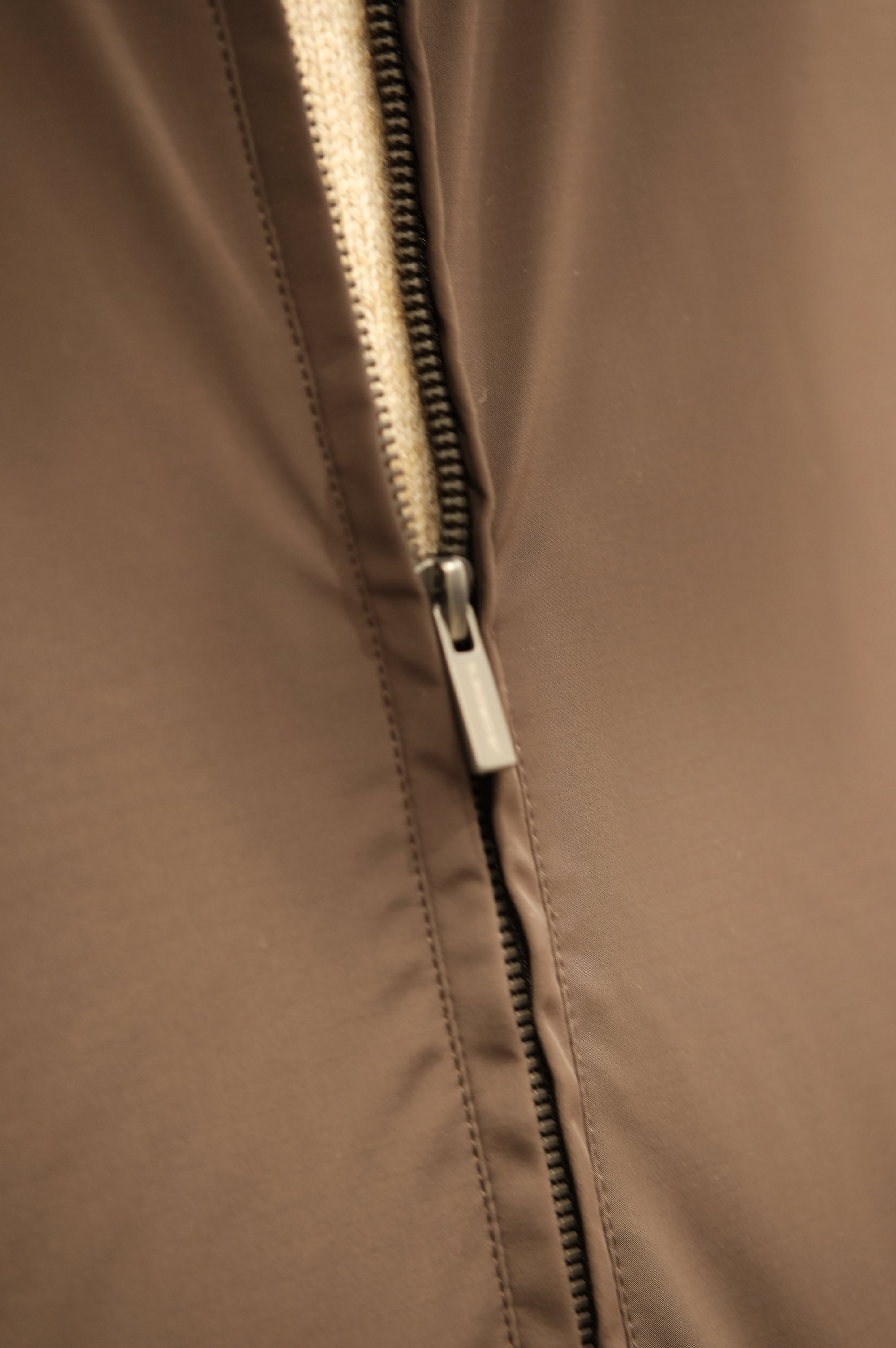Jeordie's Gilet Nylon/Maglia Moro