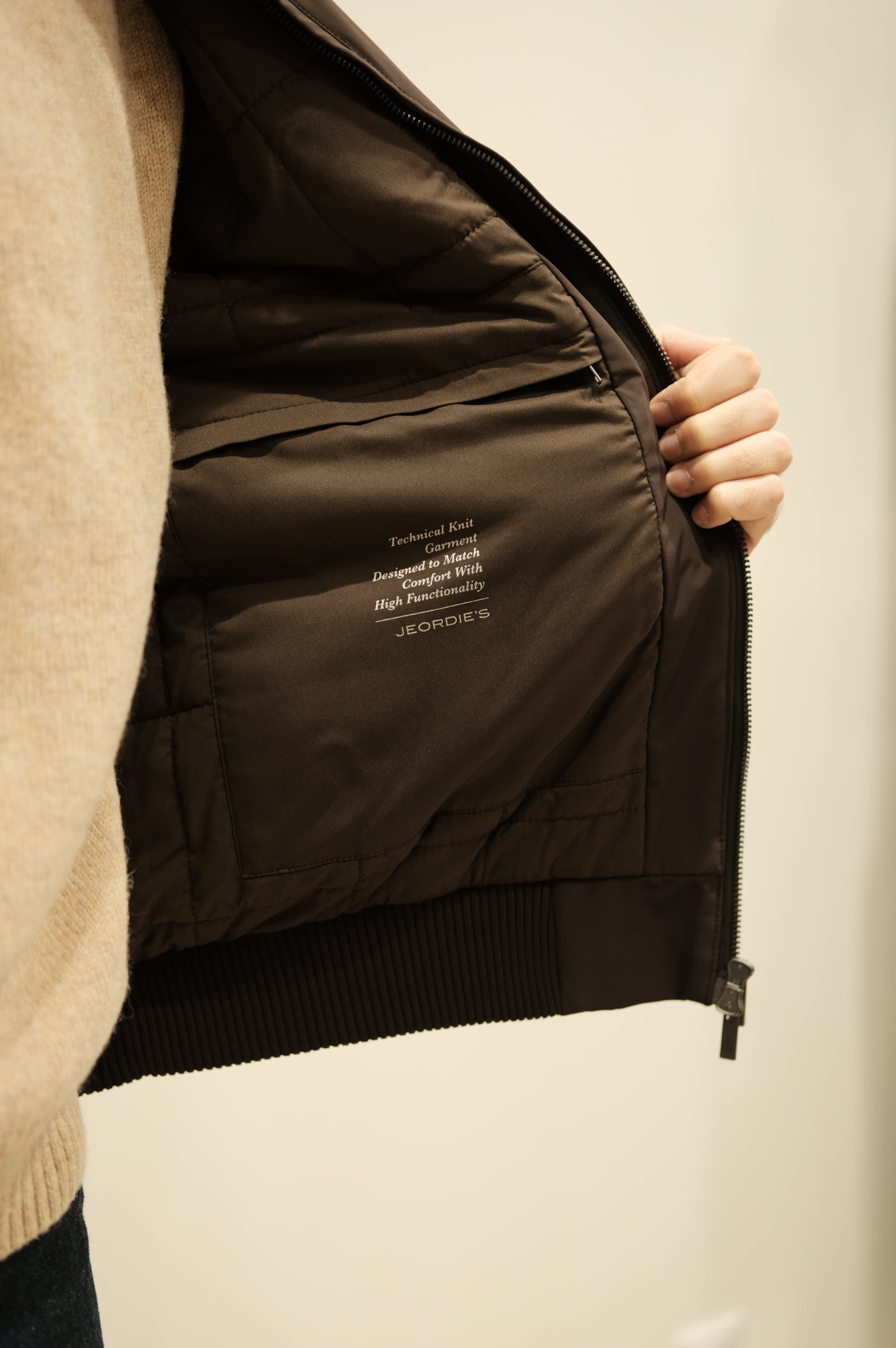 Jeordie's Bomber Nylon/Maglia Moro