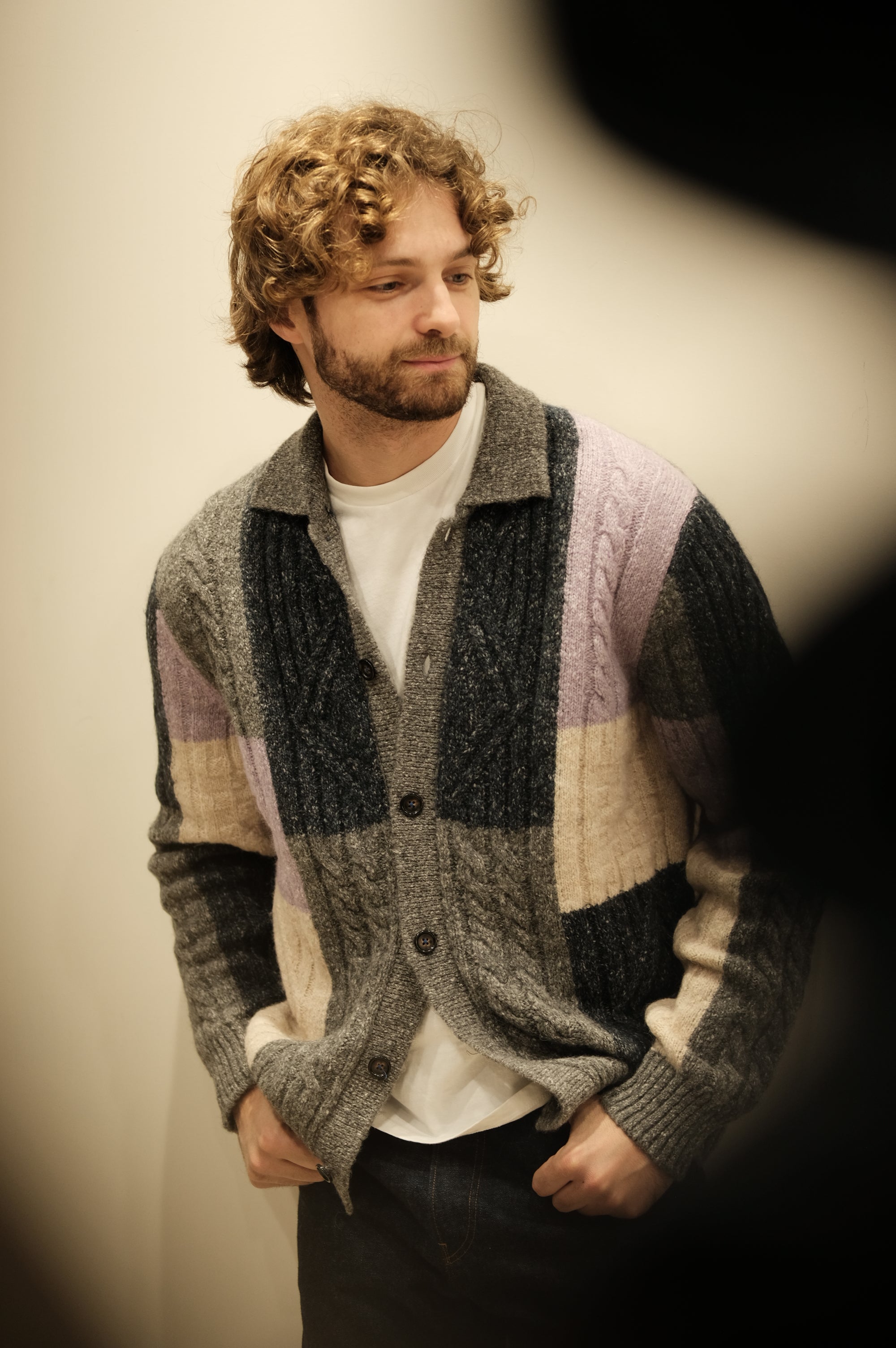 Gallia Maglia Cardigan Grish Multi Blu