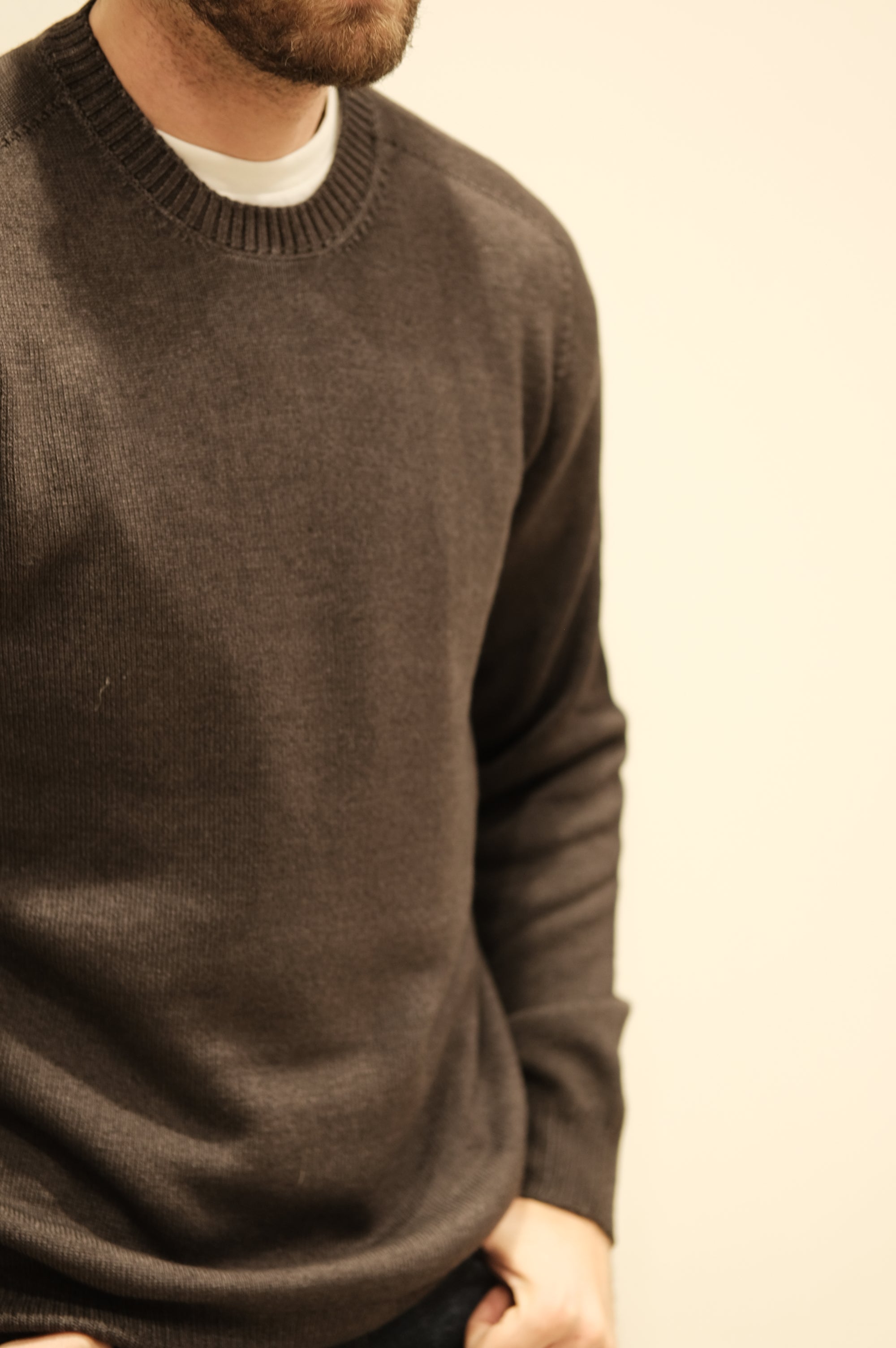 Jeordie's Maglia Lana Merinos Fast Dyed Moro