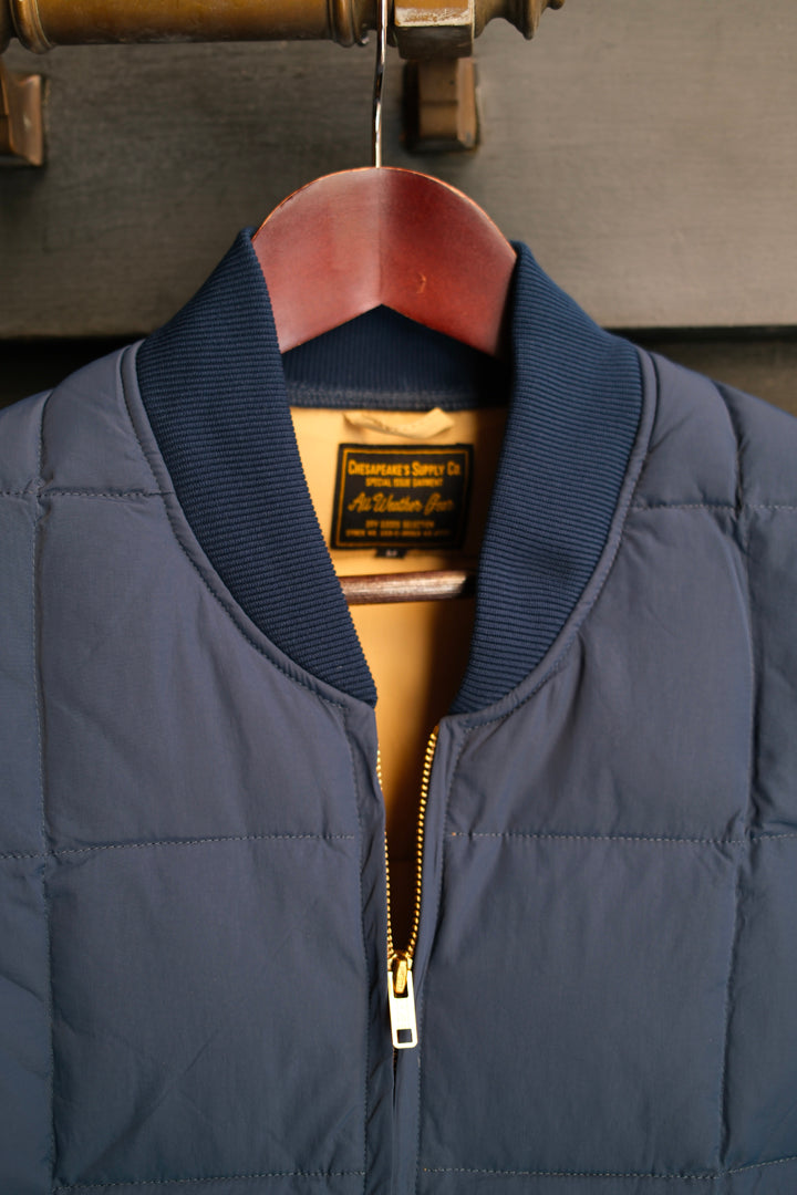 Chesapeake's Down Jacket Lumberjack Deep Blue