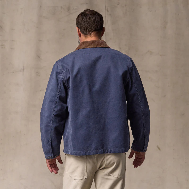 Filson Canvas Outfitter Jacket Blue Mussel