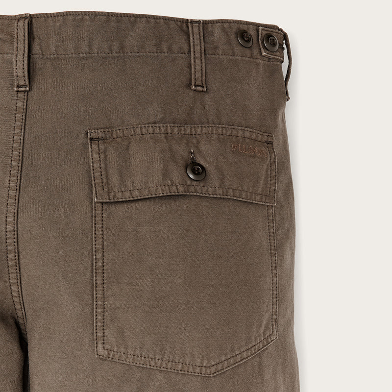 Filson Field SUpply Pants Reverse Cotton Teak