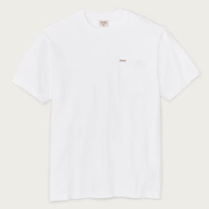 Filson Pocket T-Shirt 16/1 Cotton Jersey Bright White