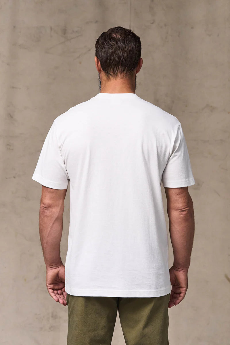 Filson Pocket T-Shirt 16/1 Cotton Jersey Bright White
