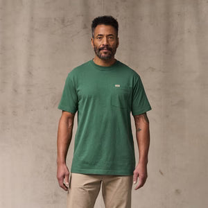 Filson Pocket T-Shirt 16/1 Cotton Jersey Olive Green