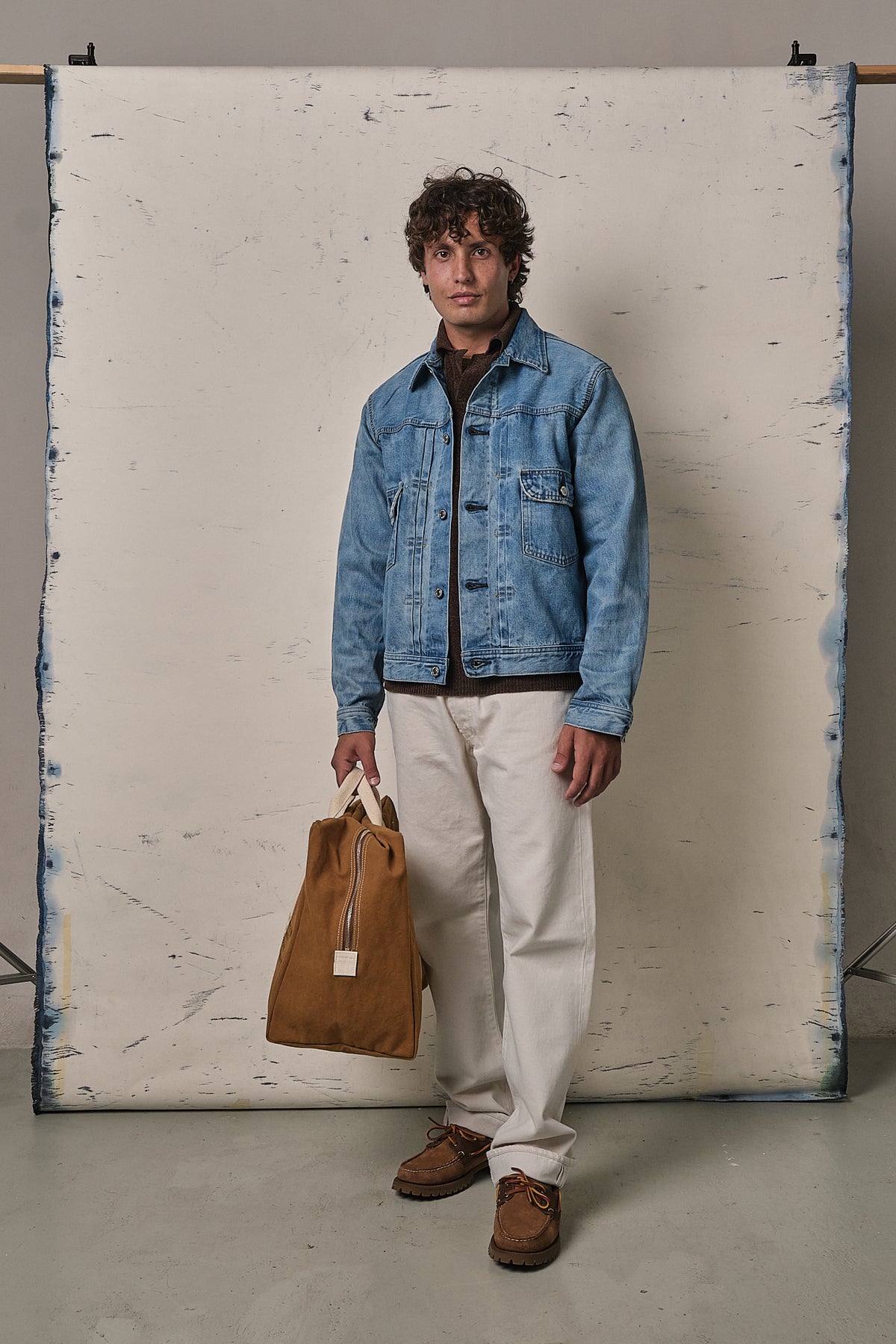 Edwin Denim Jacket Japan Light Used