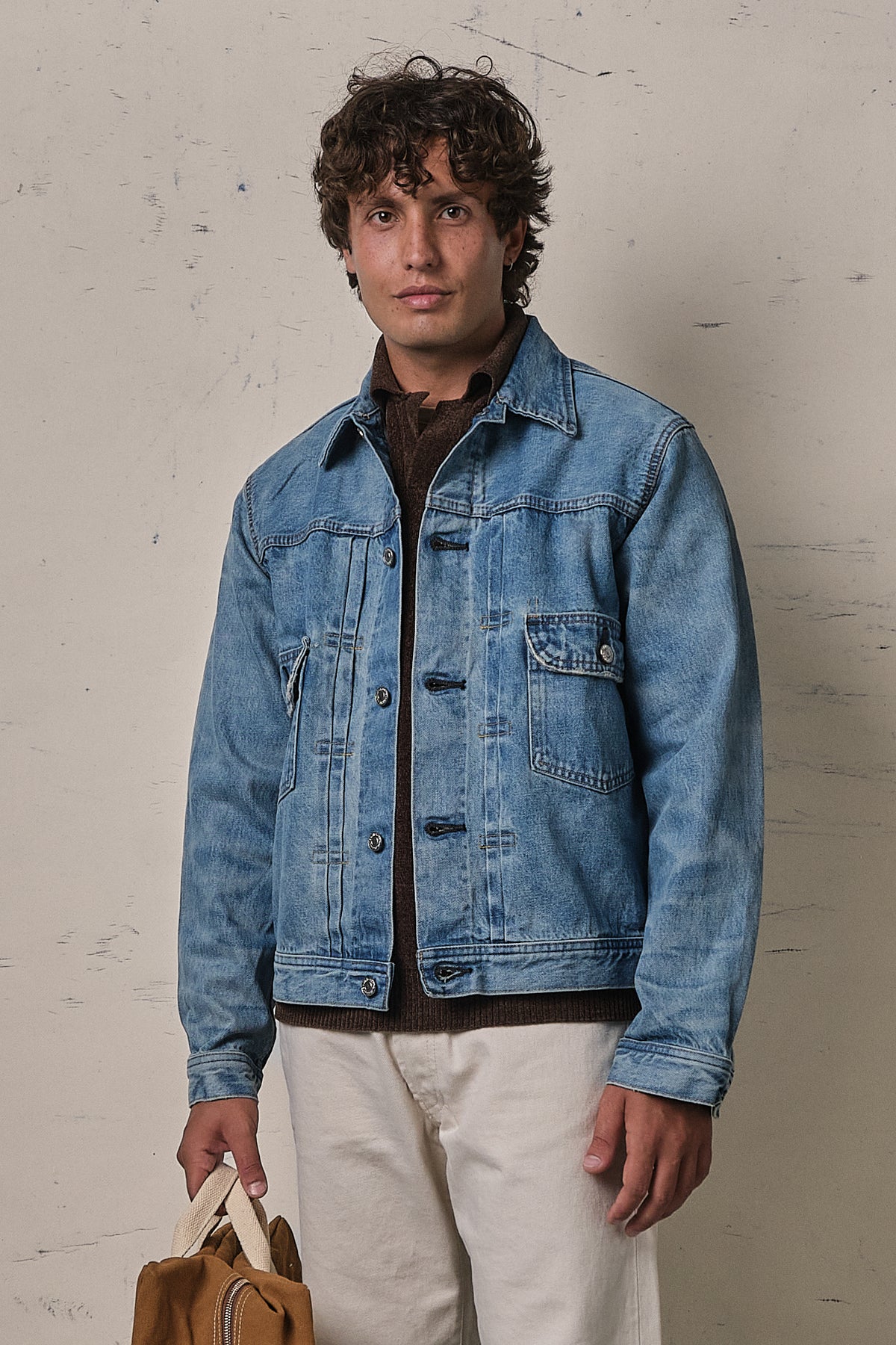 Edwin Denim Jacket Japan Light Used