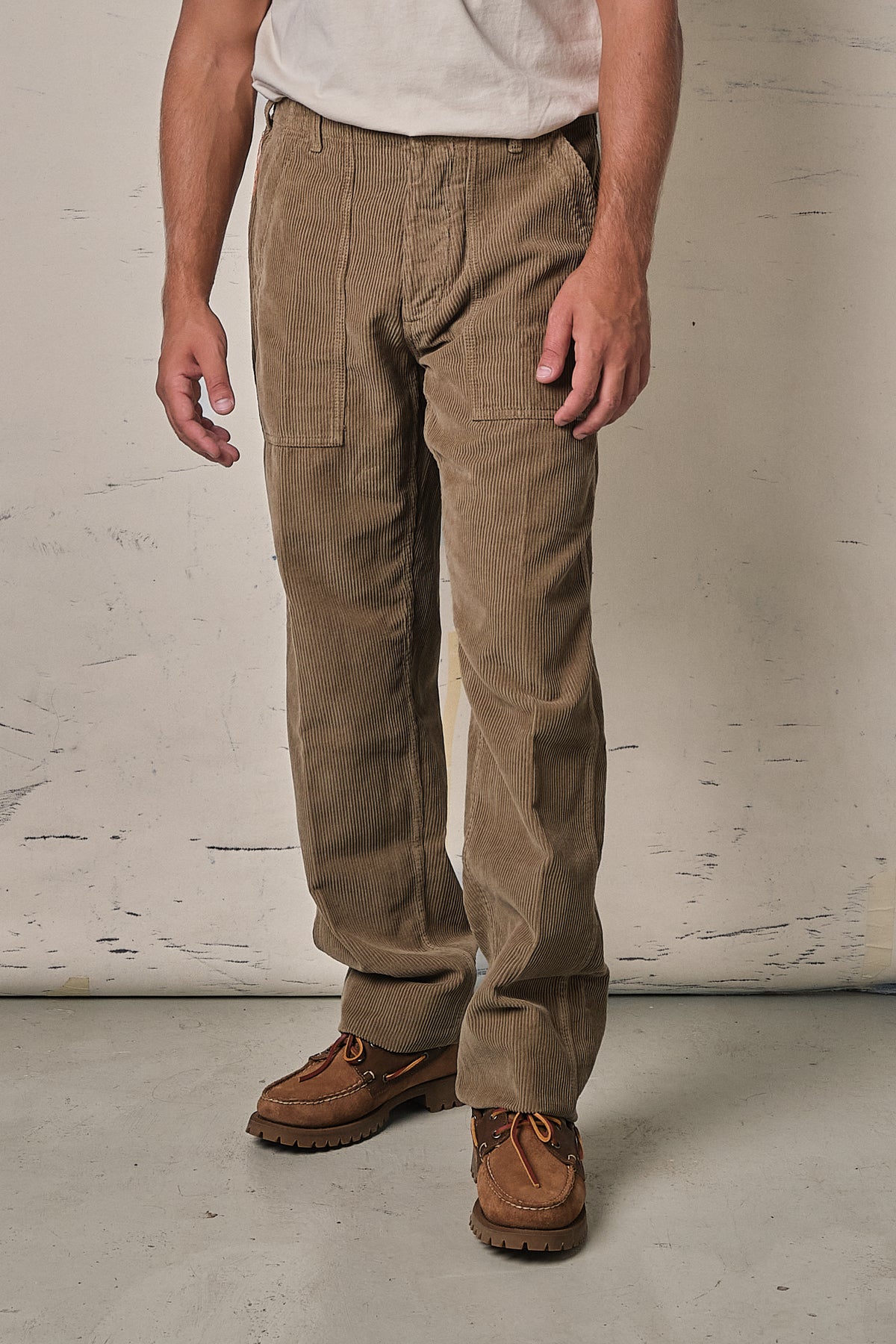 Fortela Newfatigue Pants Velluto Brown