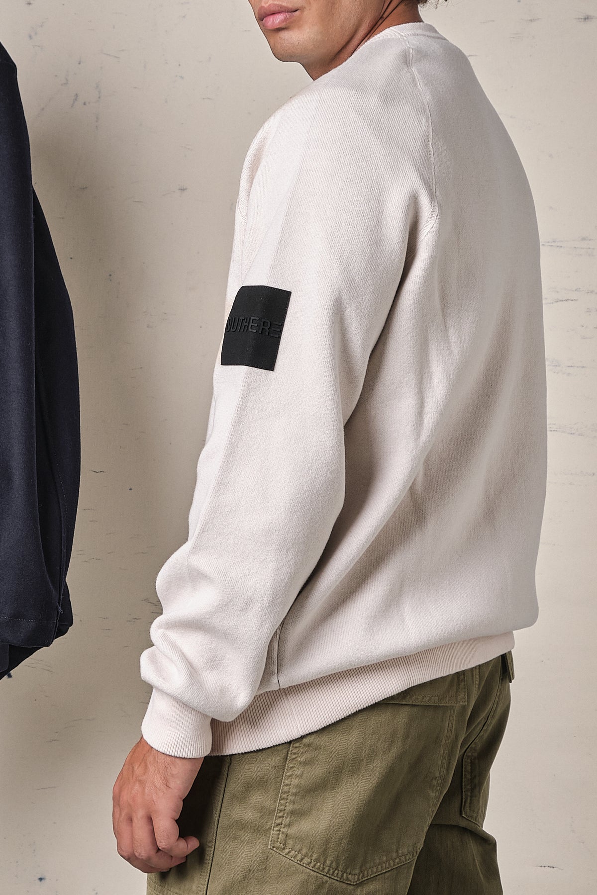 Outhere Woodveil Maglia Cotone/Lana Off White