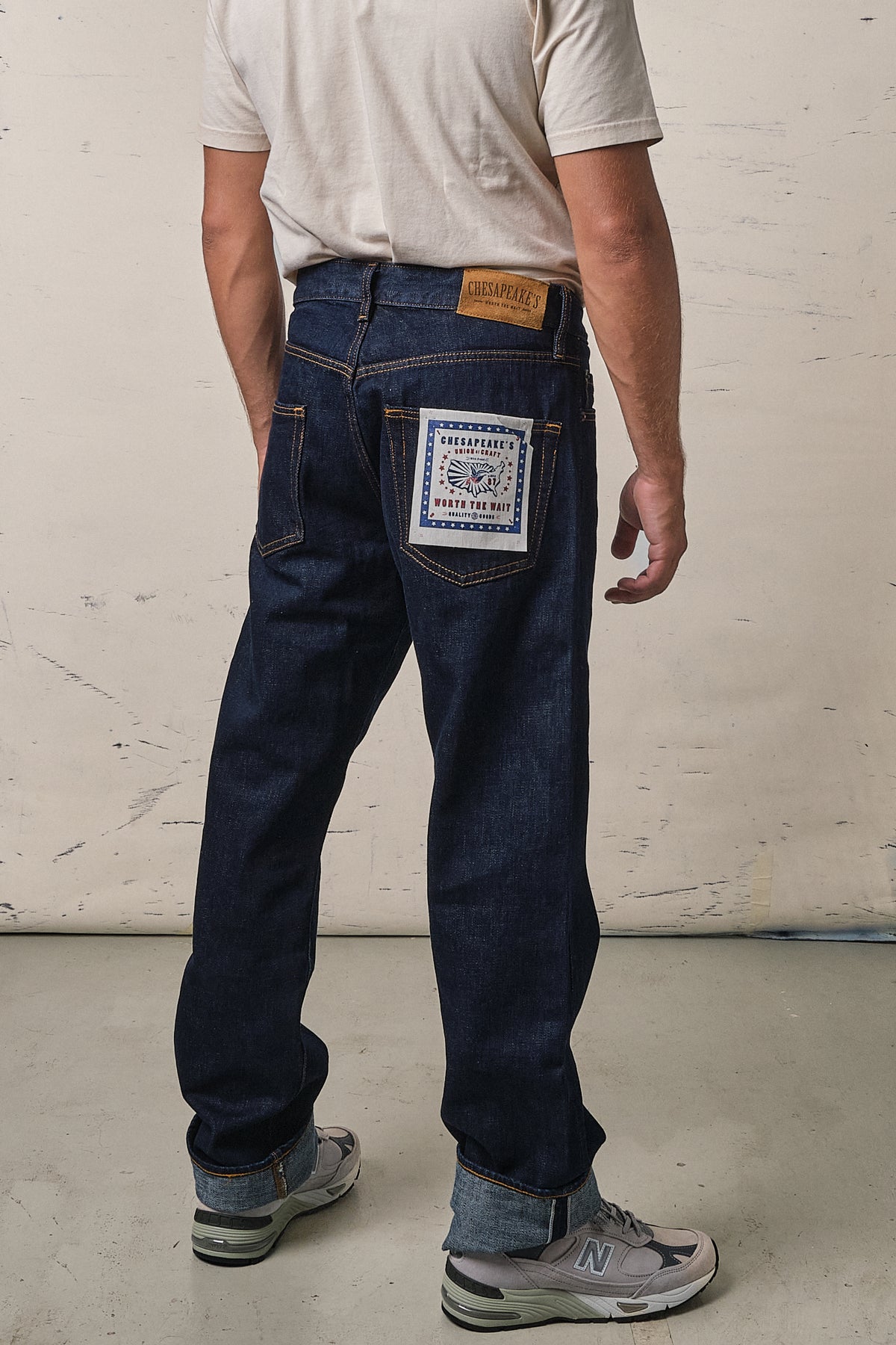 Chesapeake's Denim Selvedge Silverton Rinsed
