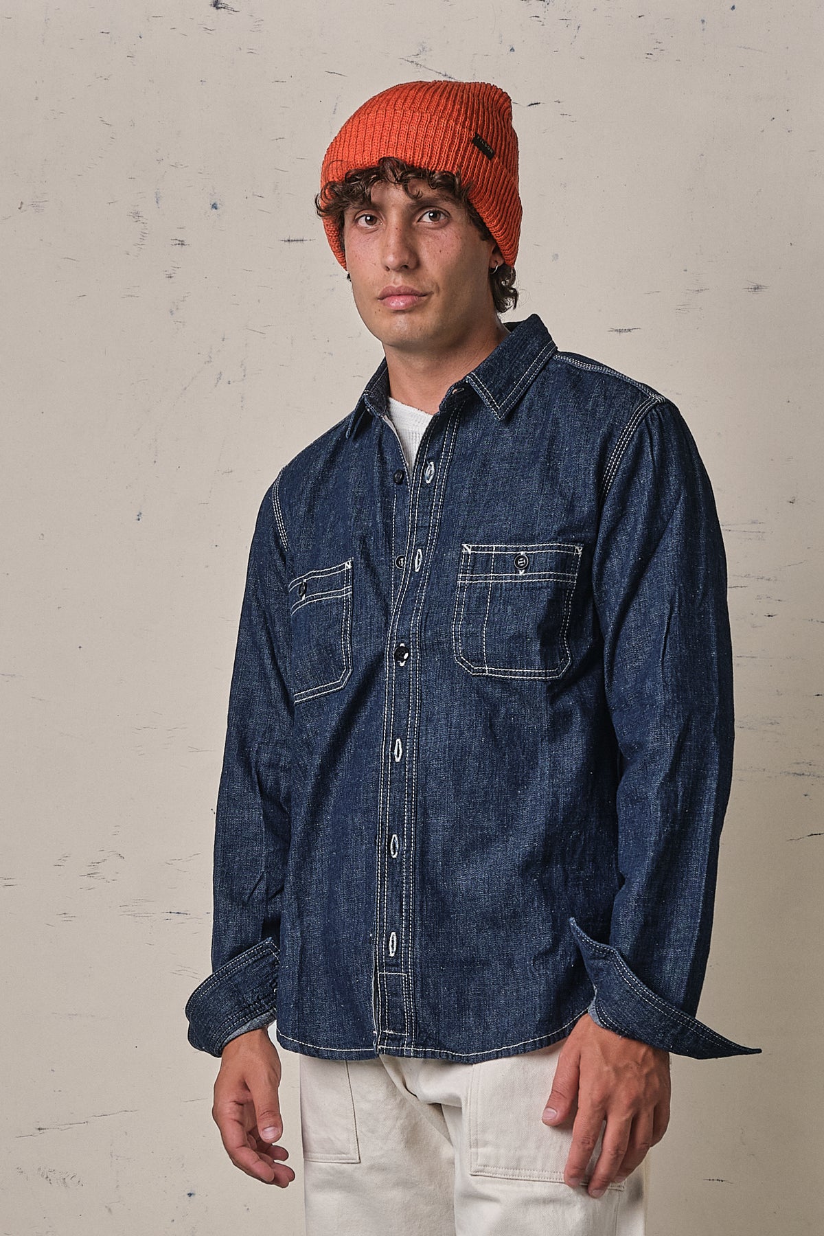 Chesapeake's Work Shirt Denim Selvedge Walls Rinsed