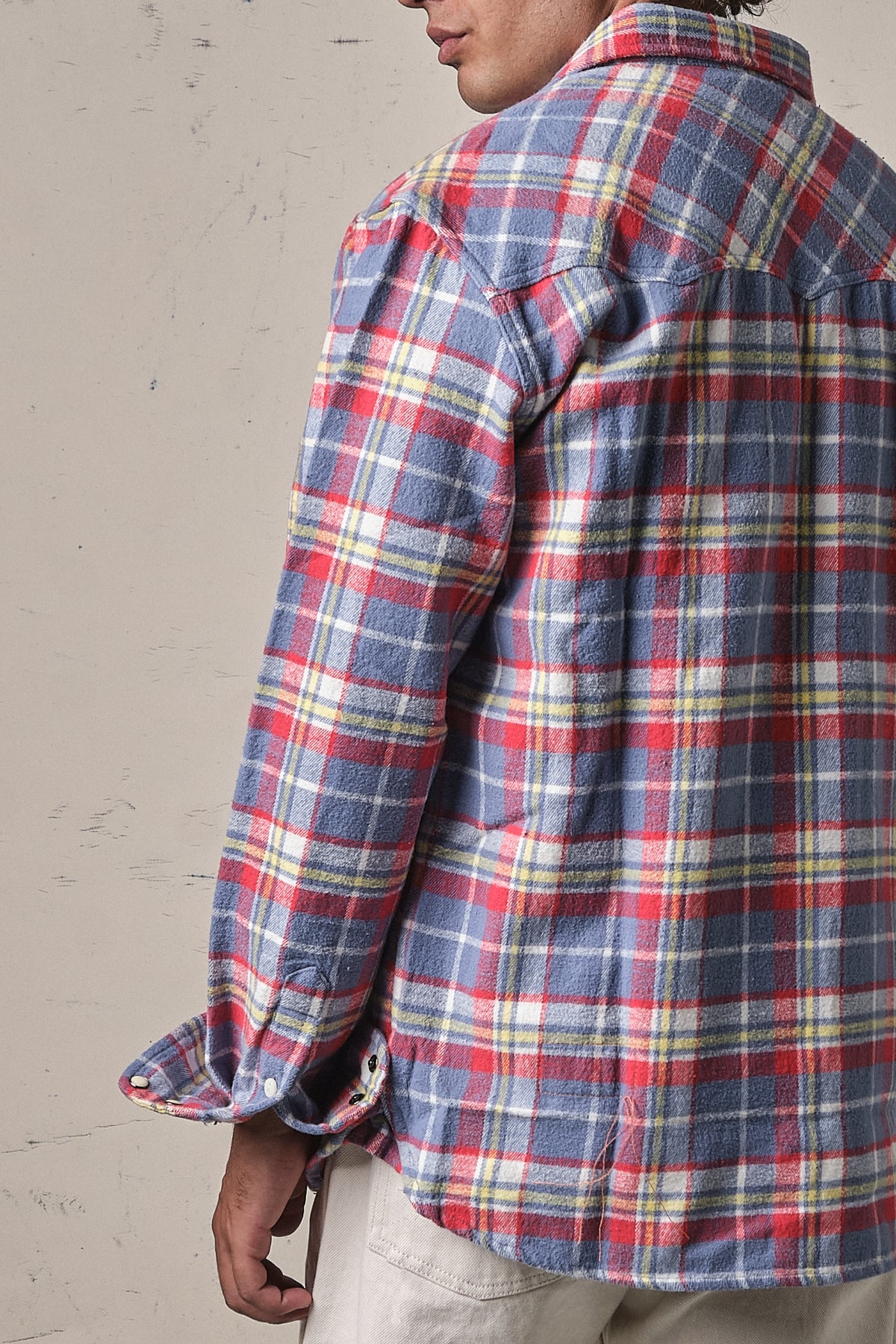 Fortela Josh Texan Check Shirt Red/Grey