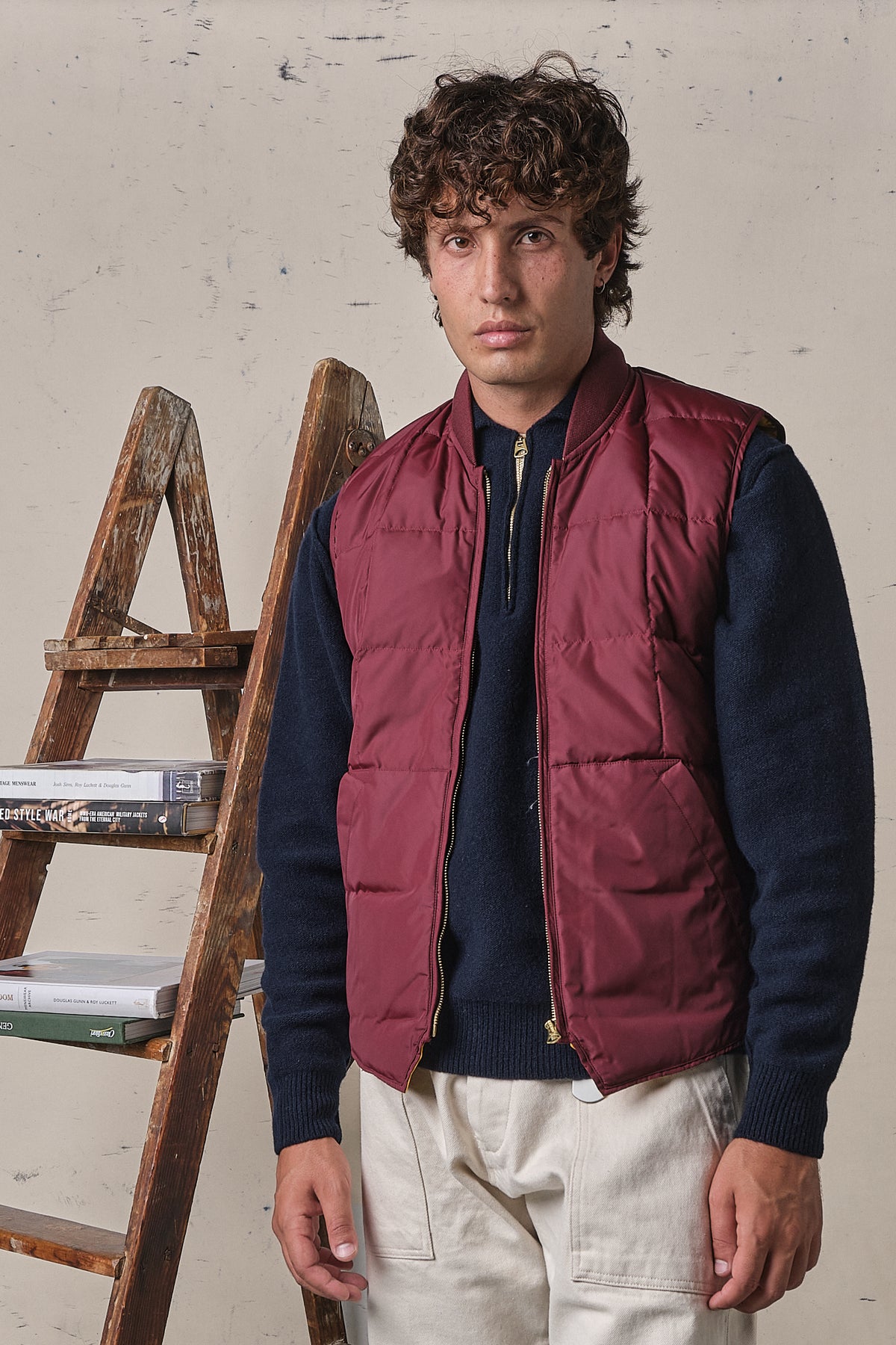 Fortela Leo02 Vest1 Burgundy