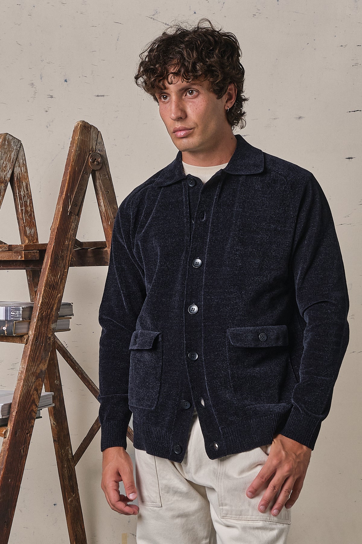 Jeordie's Camicia Ciniglia Bleu