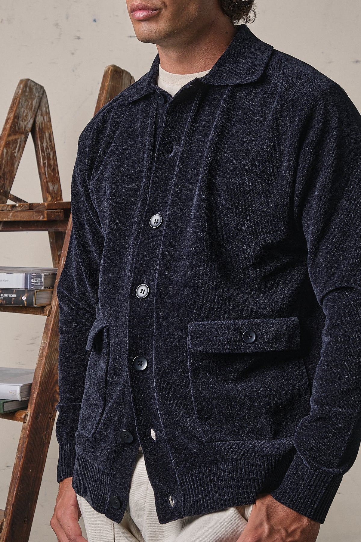 Jeordie's Camicia Ciniglia Bleu