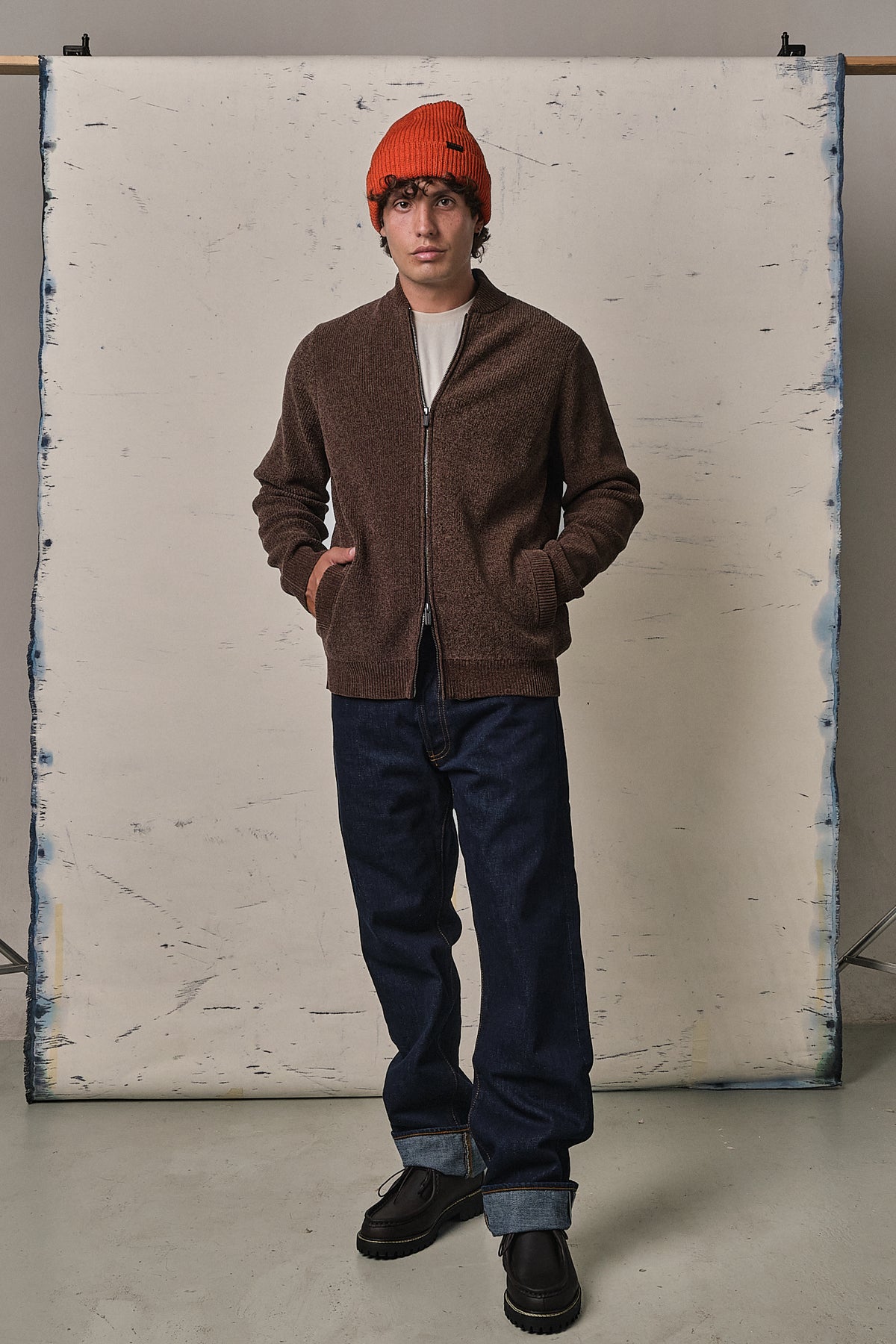 Jeordie's Bomber Pannocchia Ciniglia Marrone