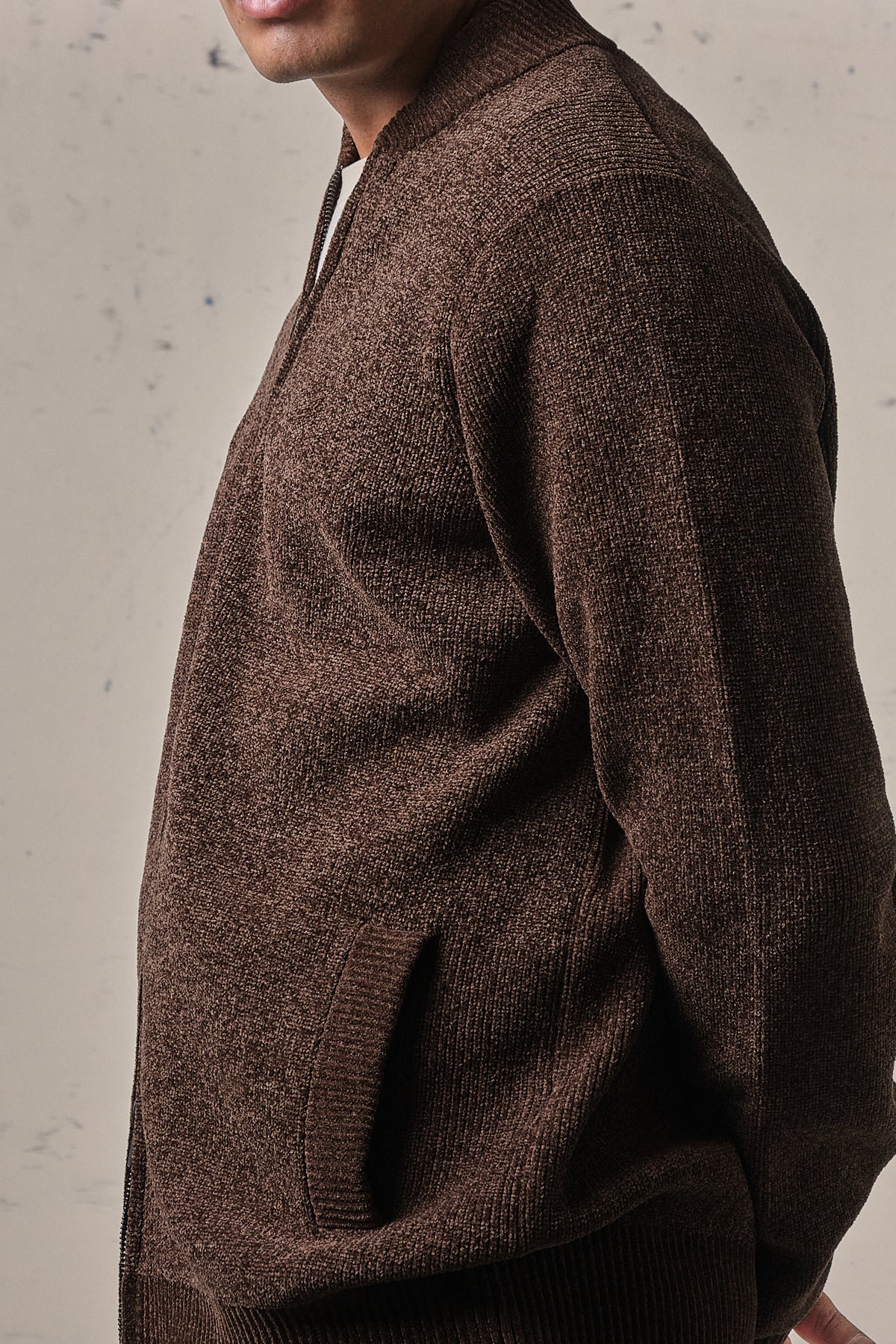 Jeordie's Bomber Pannocchia Ciniglia Marrone