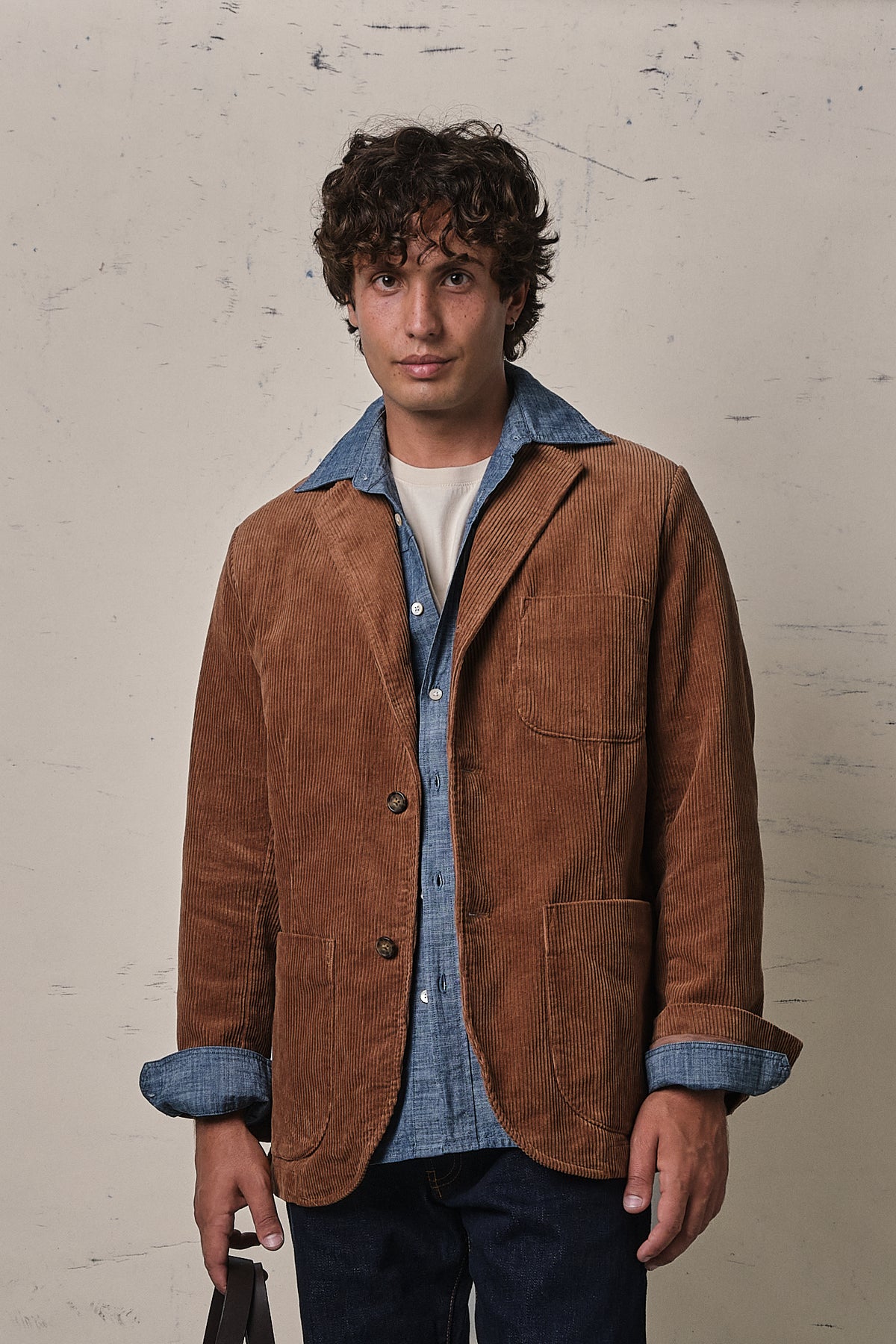 Sebago Neddick Corduroy Brown Tobacco