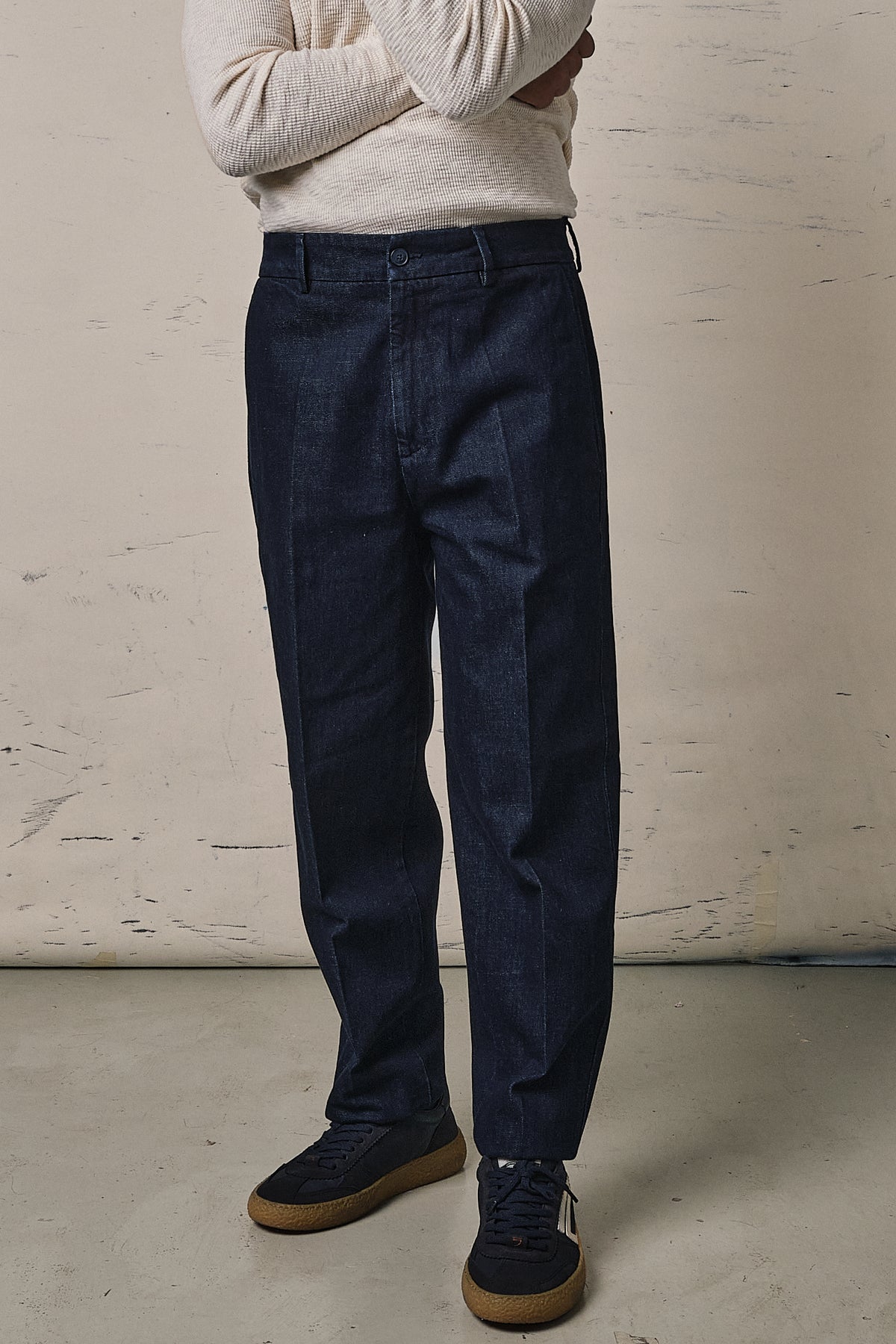 Bonheur Pantalone Over Denim Chiba L.0