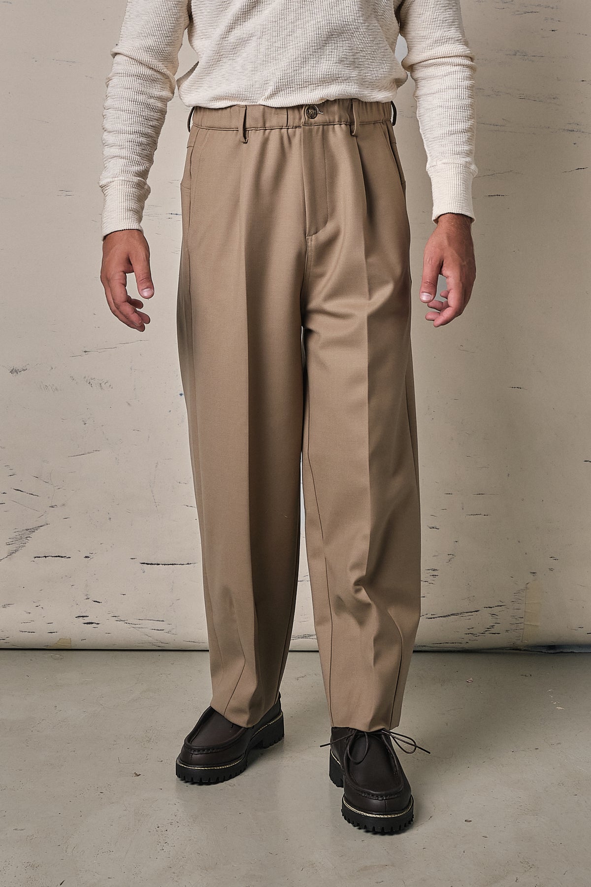 Bonheur Pantalone Japan Kochi Beige