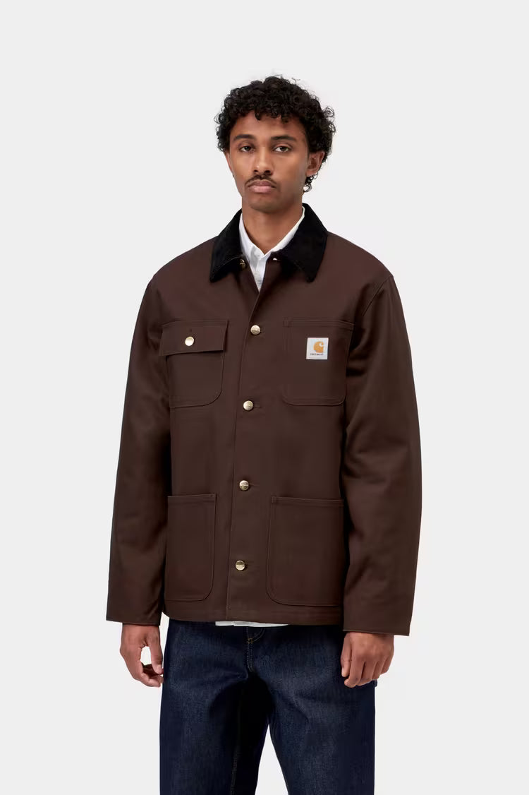 Carhartt WIP Michigan Coat Tobacco/Black Rigid