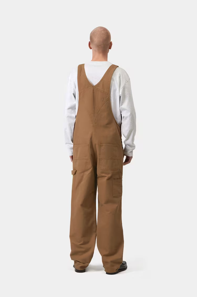 Carhartt WIP Salopette Bib Overall Hamilton Brown/Rinsed